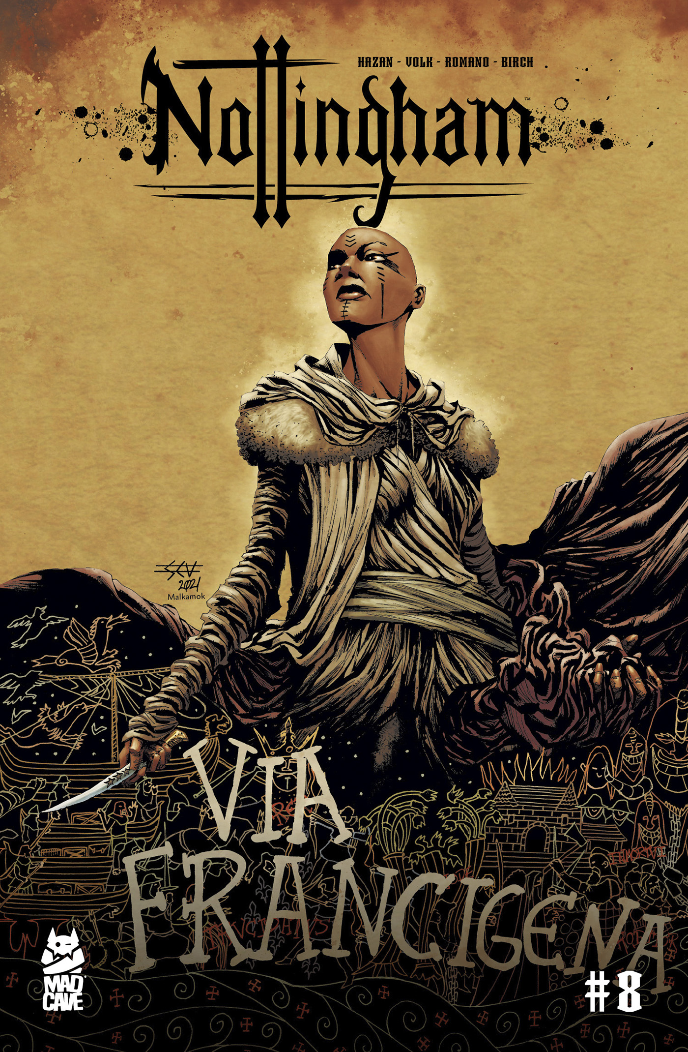 This image is the cover for the book Nottingham #8, Nottingham