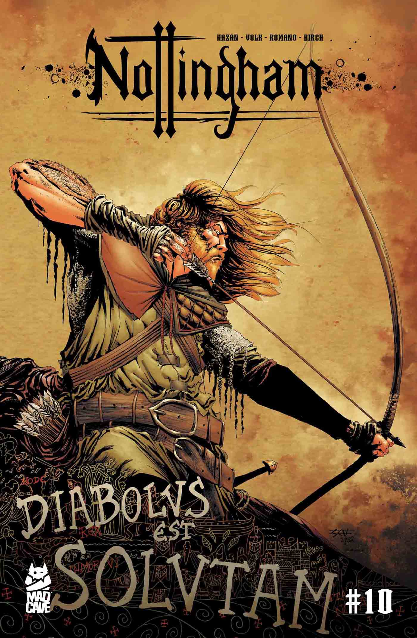 This image is the cover for the book Nottingham #10, Nottingham