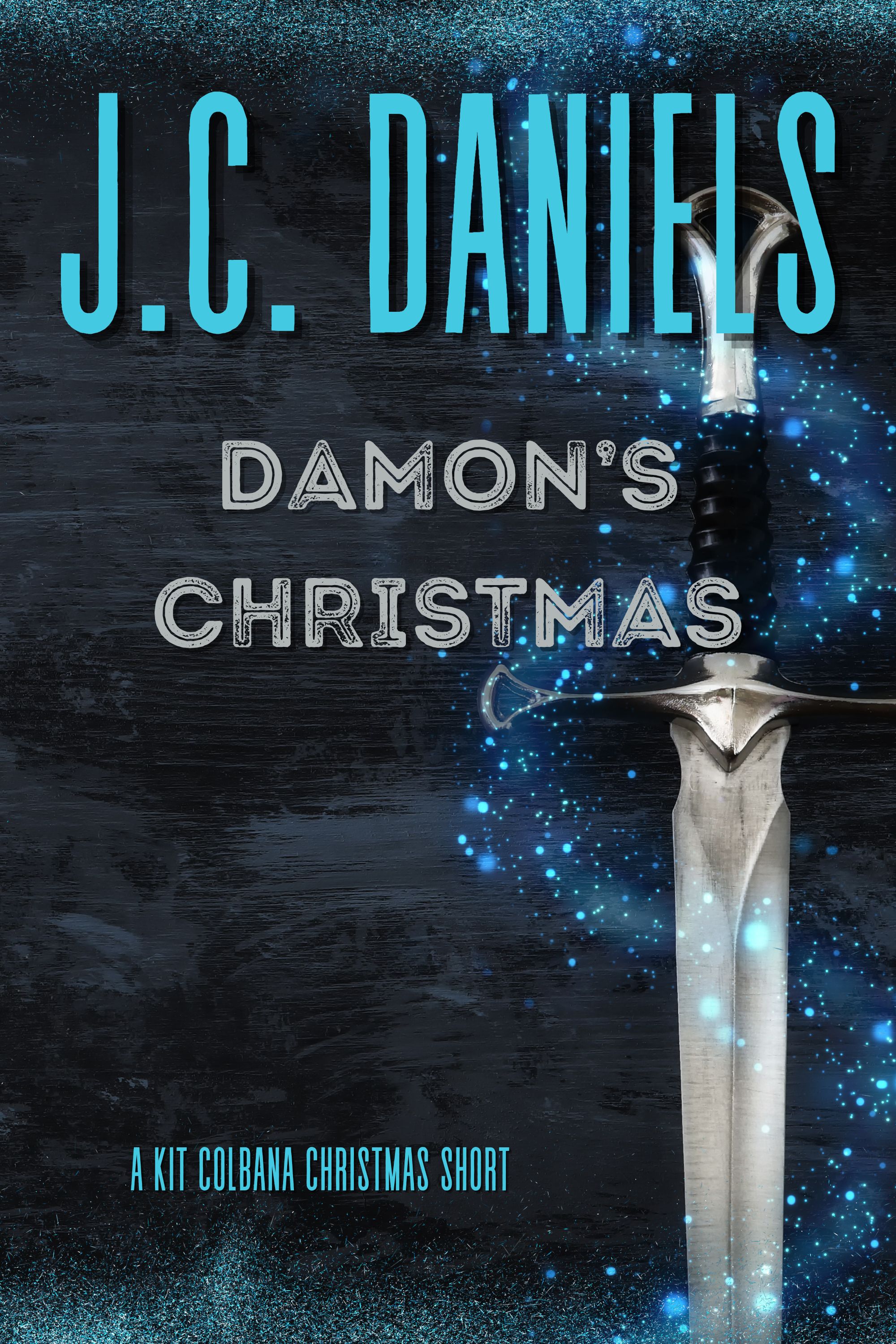 This image is the cover for the book Damon's Christmas