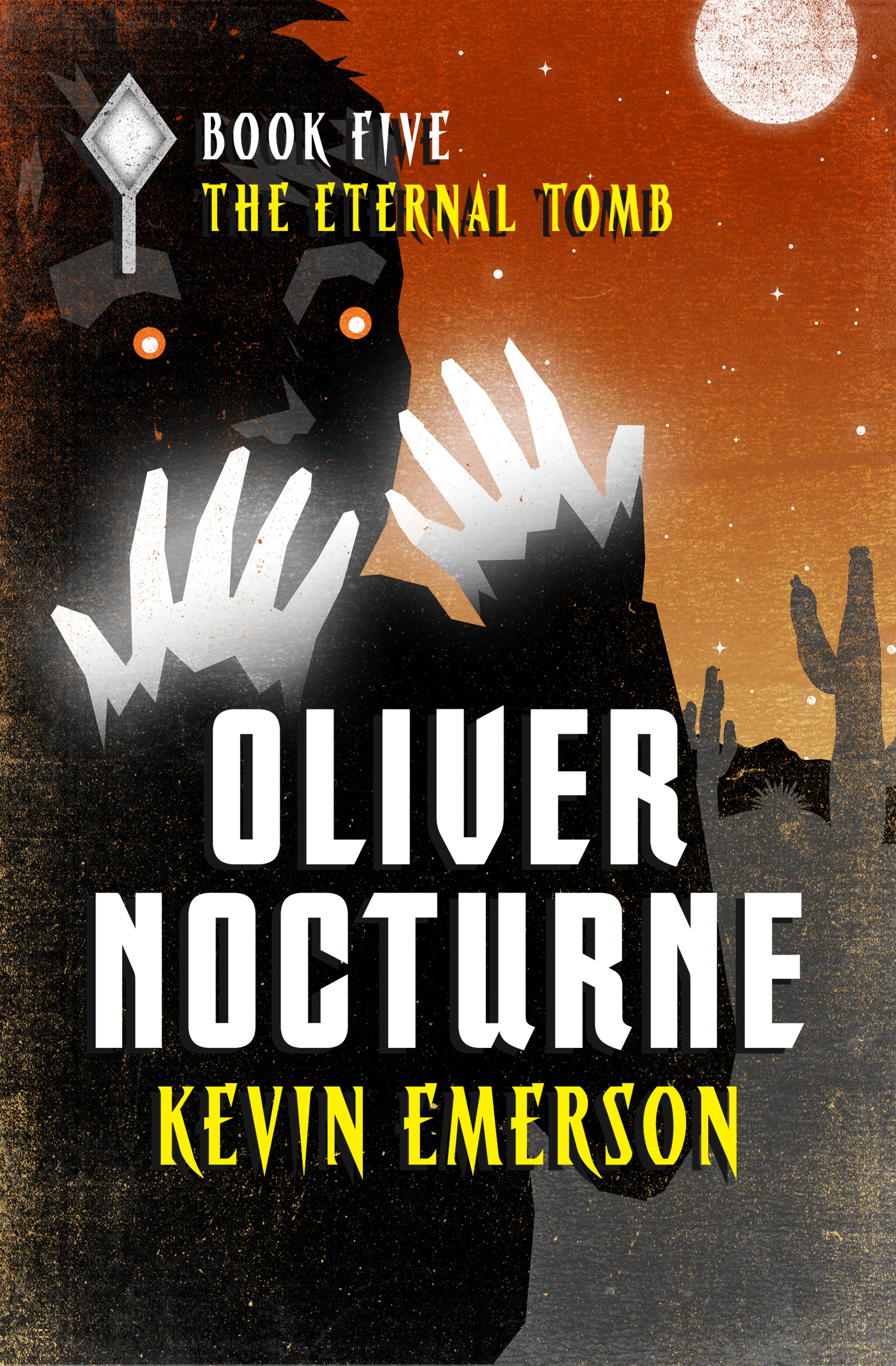 This image is the cover for the book Eternal Tomb, Oliver Nocturne
