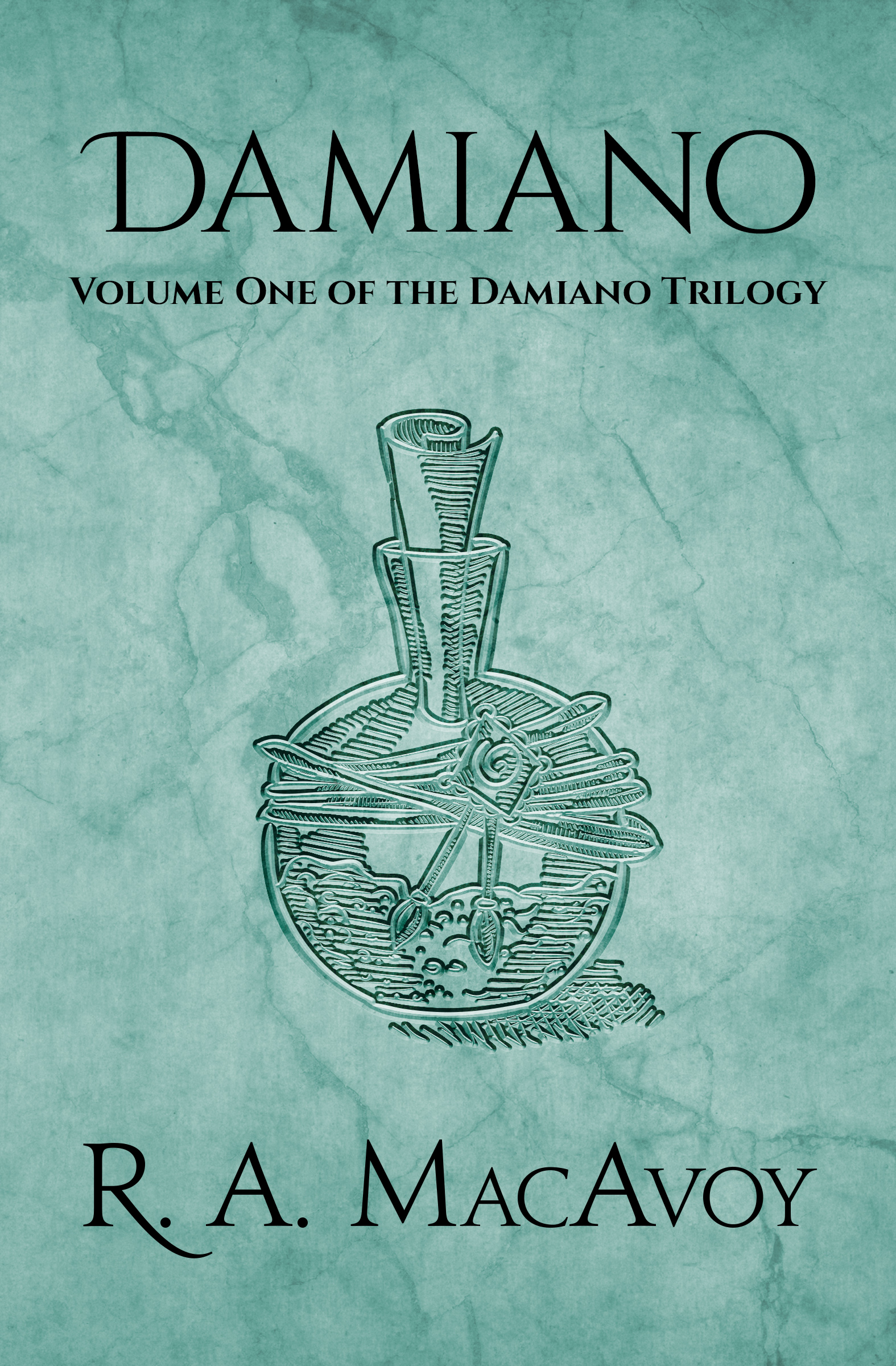 This image is the cover for the book Damiano, The Damiano Trilogy