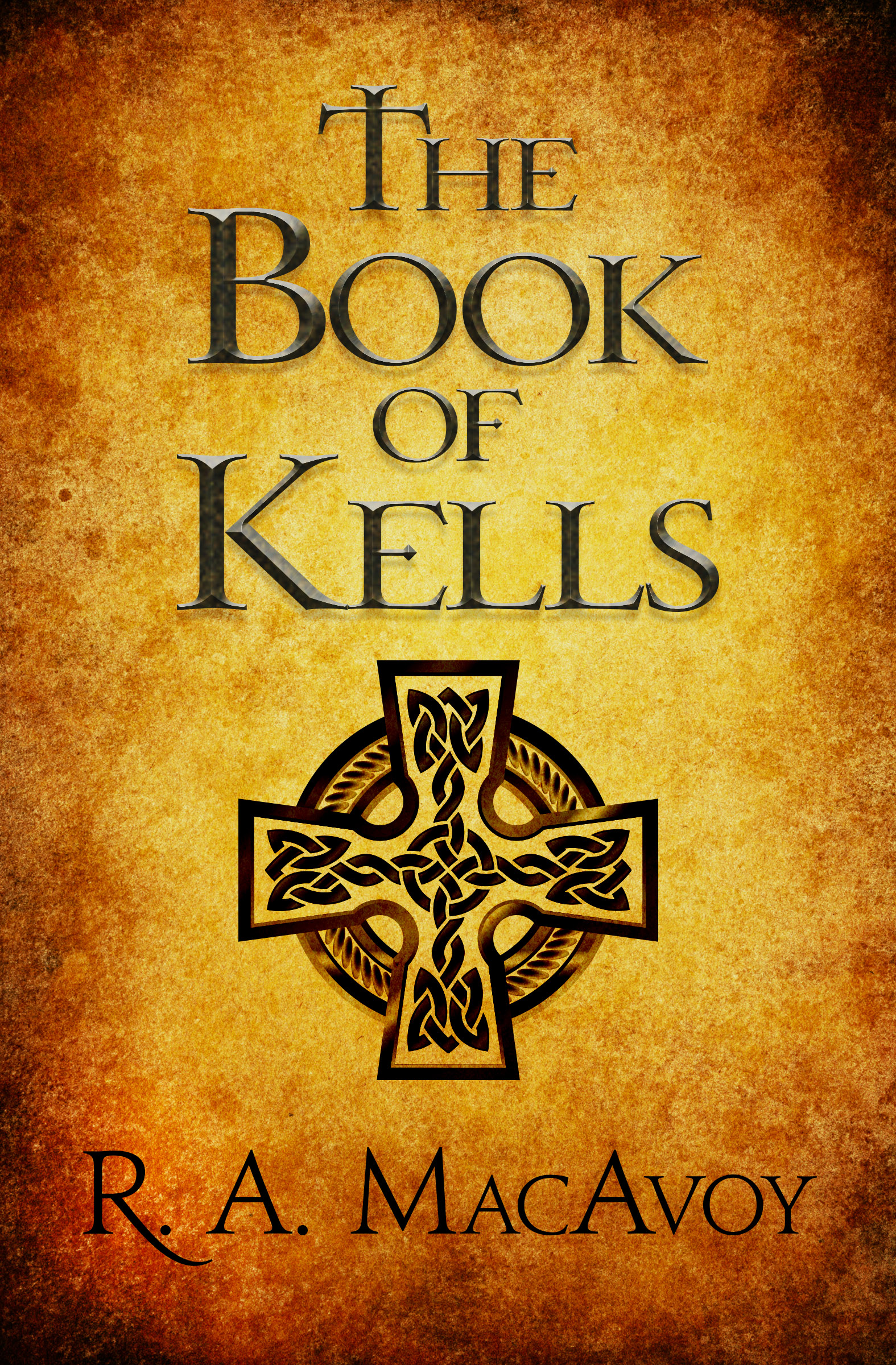 This image is the cover for the book Book of Kells