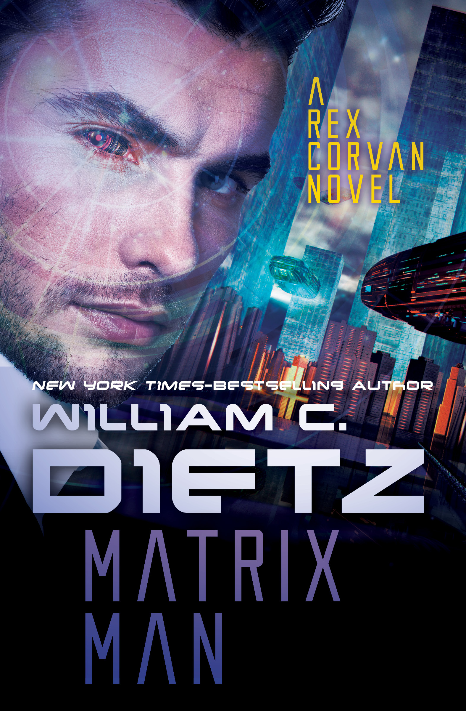 This image is the cover for the book Matrix Man, Rex Corvan