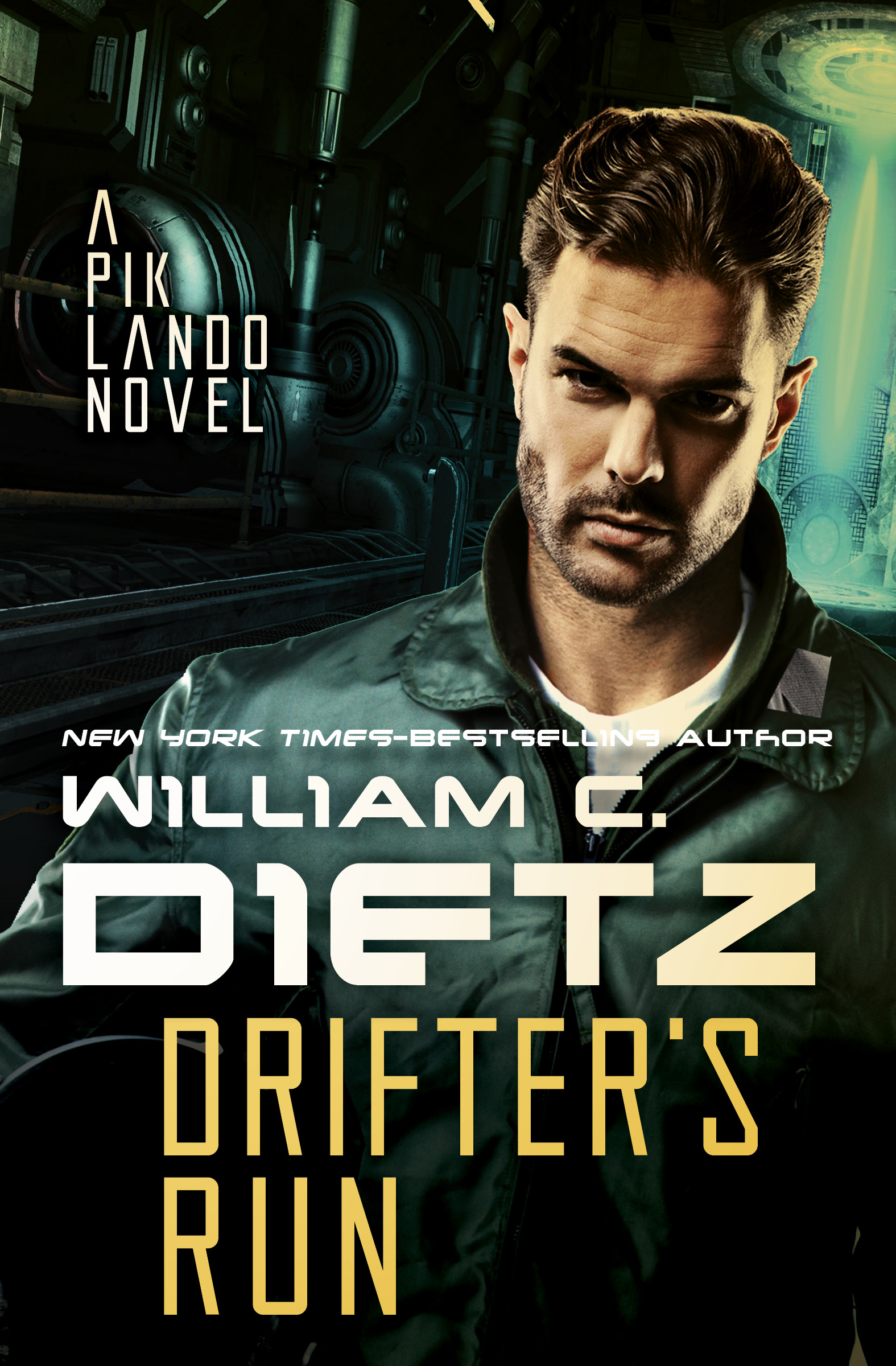 This image is the cover for the book Drifter's Run, Pik Lando