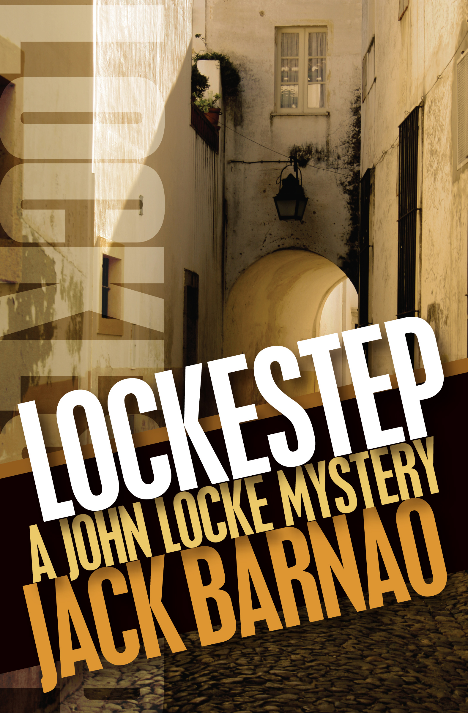 This image is the cover for the book Lockestep, The John Locke Mysteries