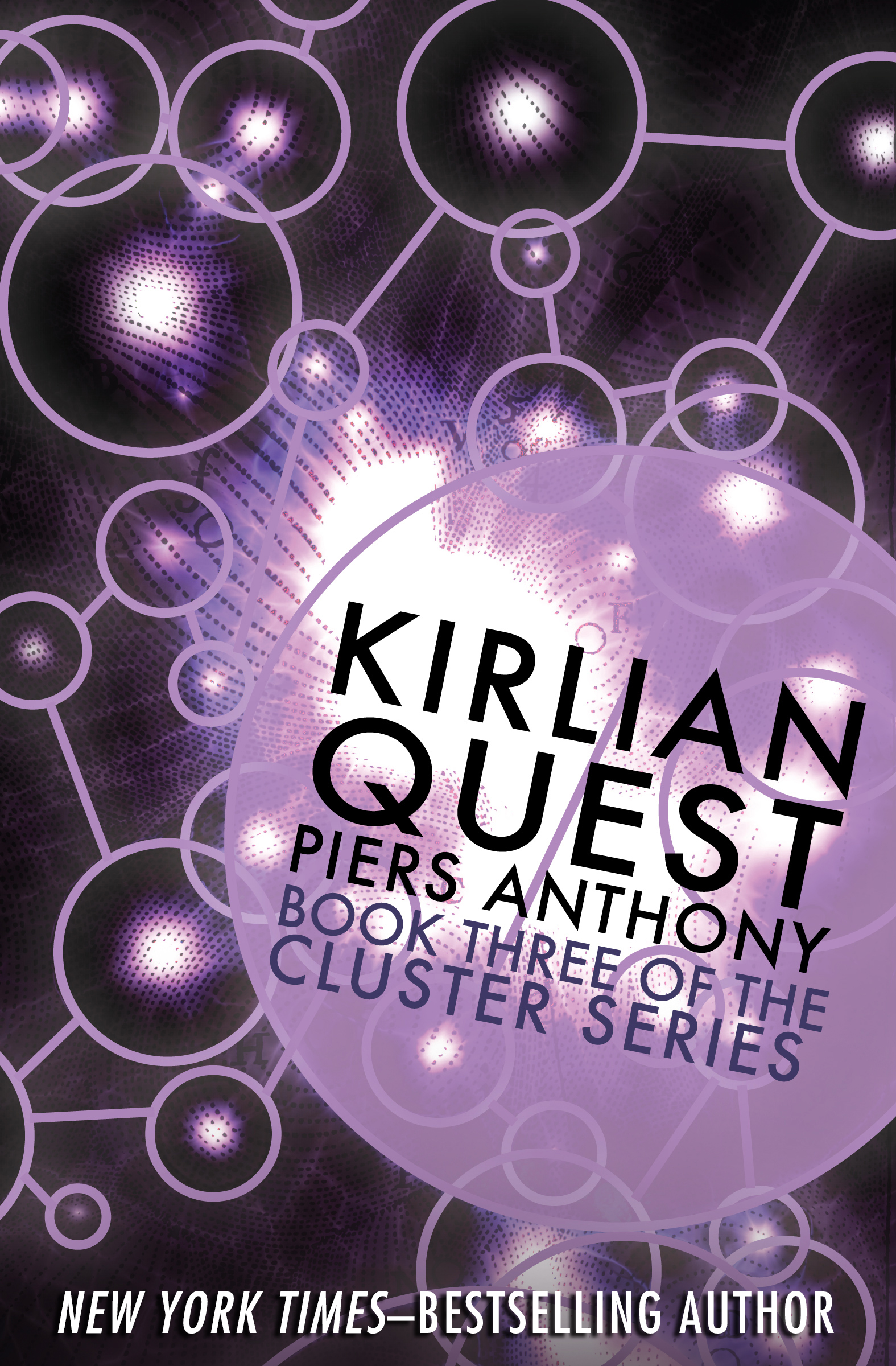 This image is the cover for the book Kirlian Quest, Cluster
