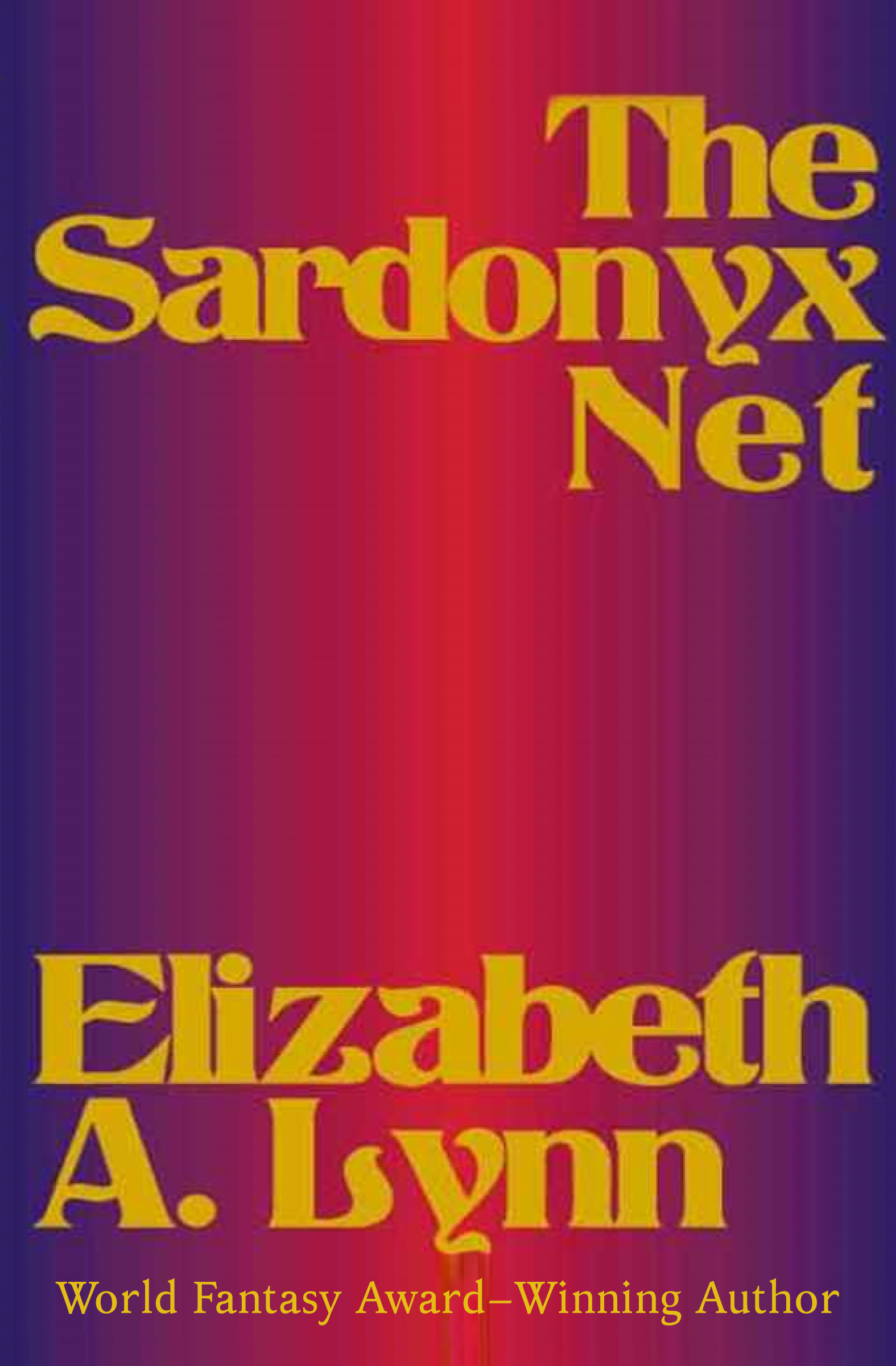 This image is the cover for the book Sardonyx Net