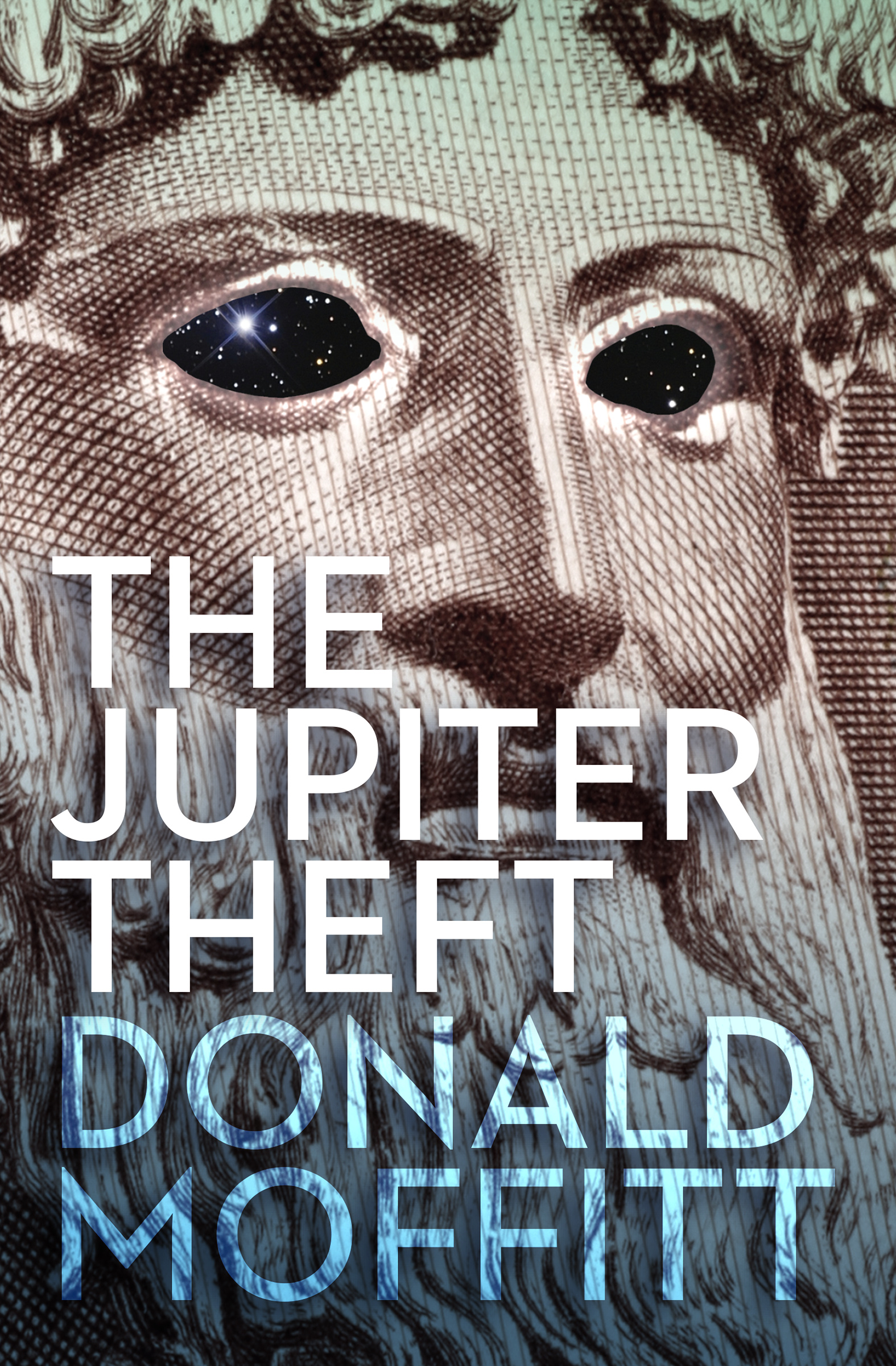 This image is the cover for the book Jupiter Theft