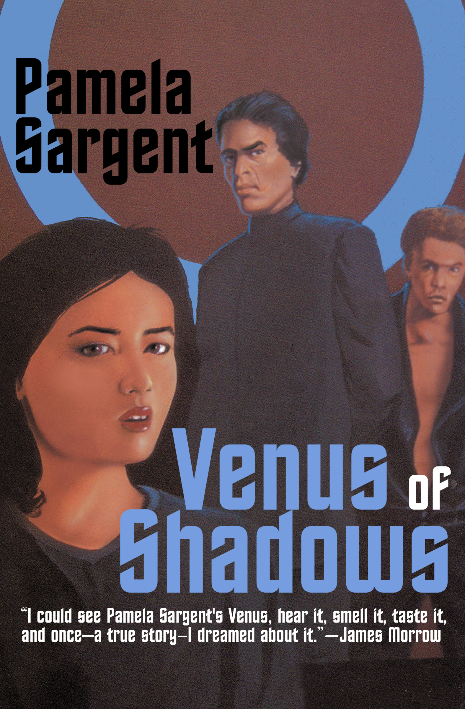 This image is the cover for the book Venus of Shadows, Venus