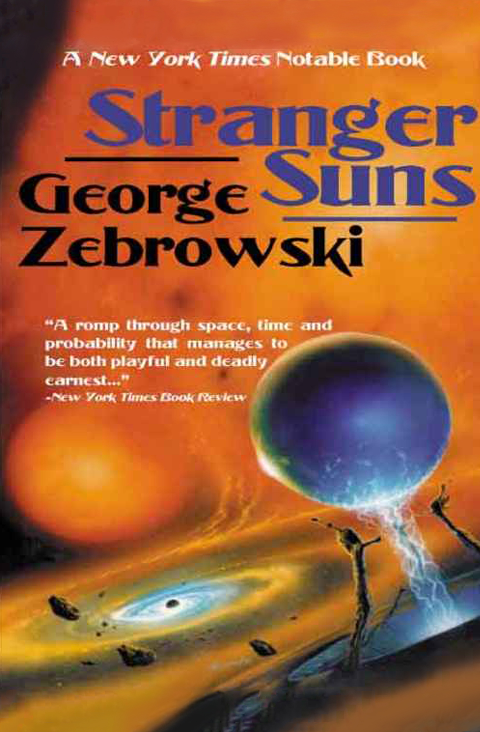 This image is the cover for the book Stranger Suns