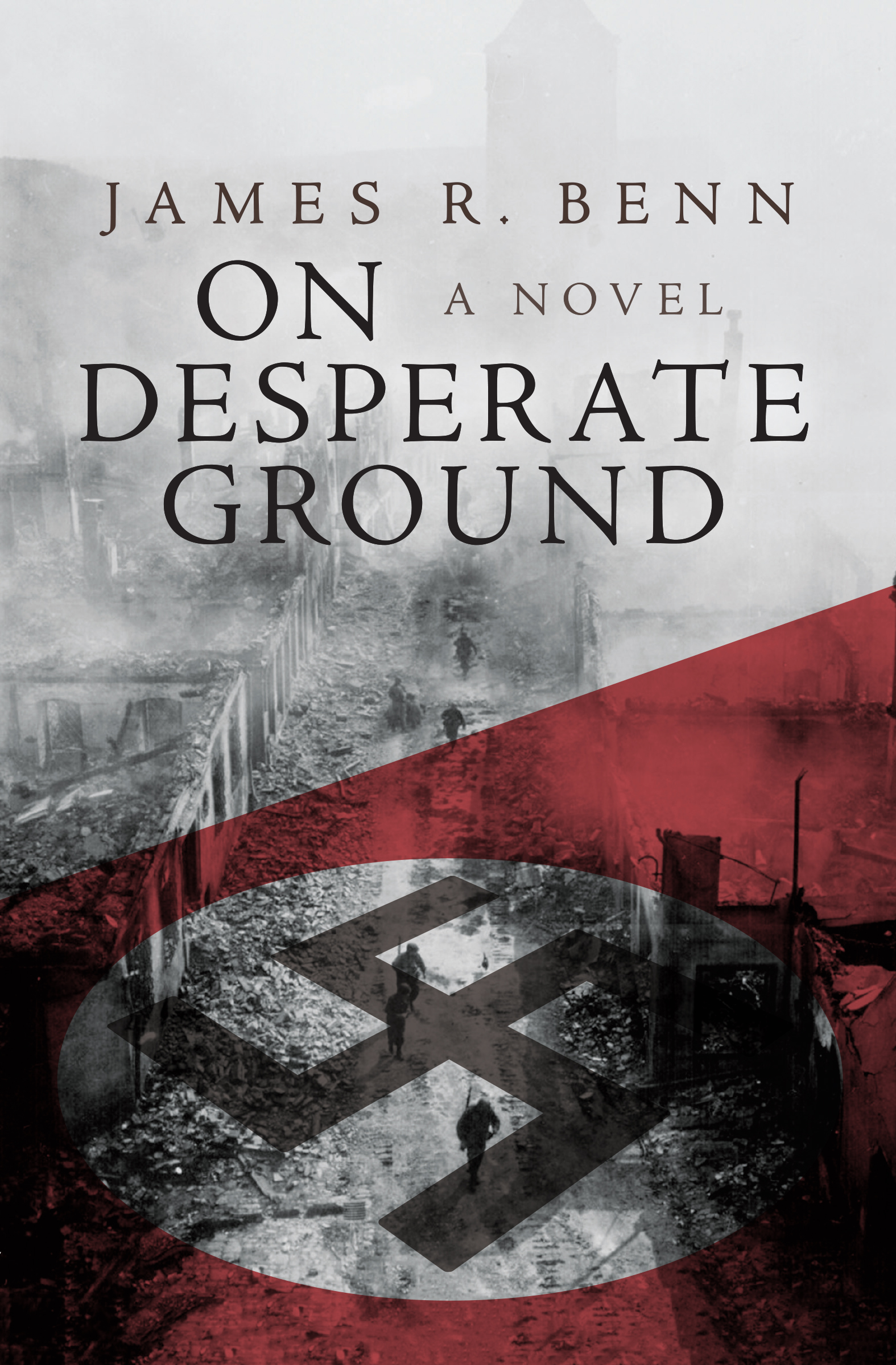 This image is the cover for the book On Desperate Ground