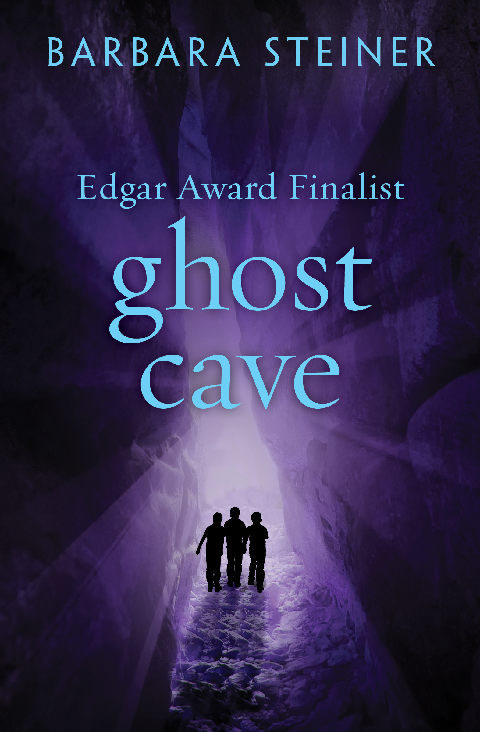 This image is the cover for the book Ghost Cave