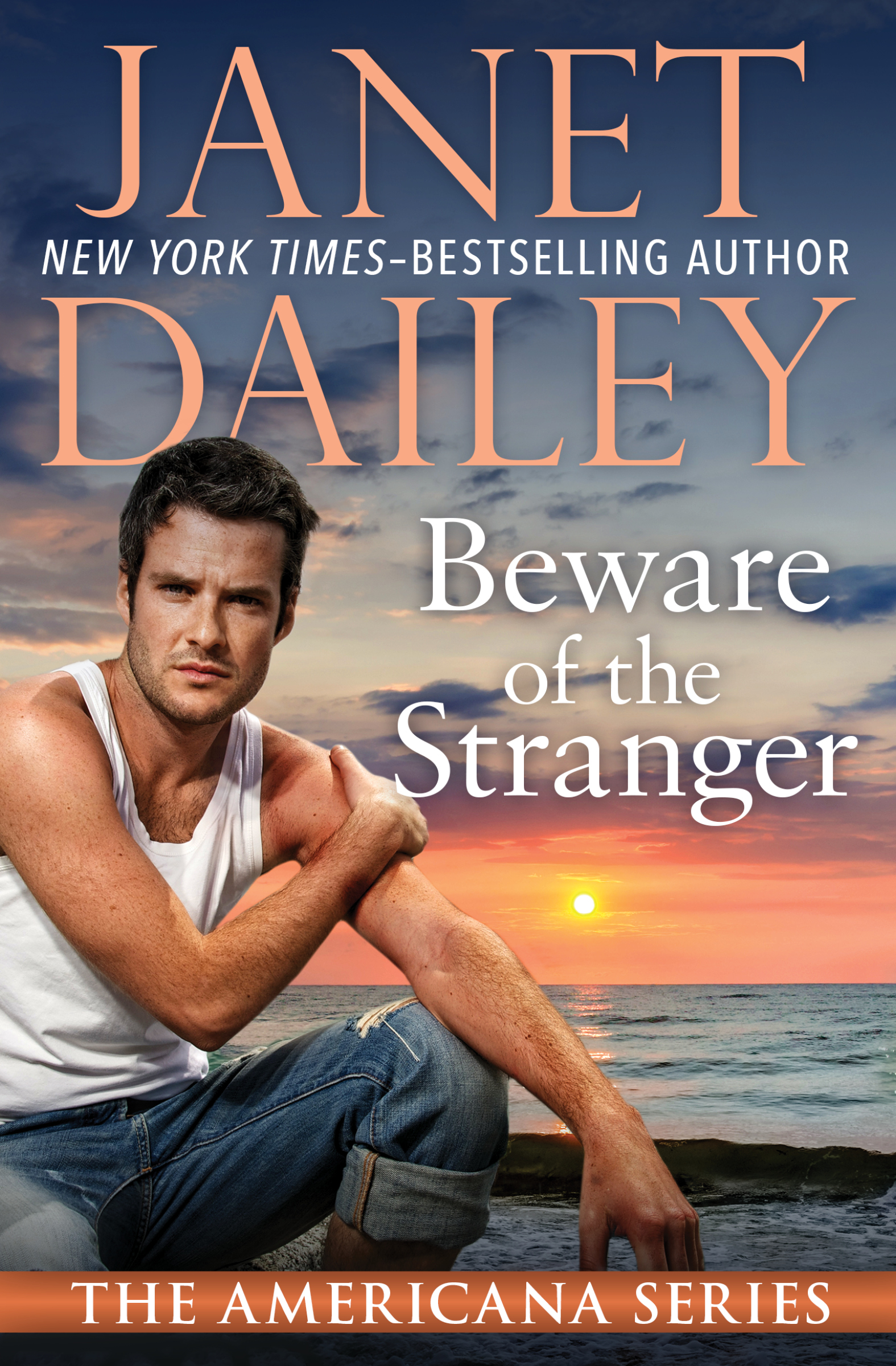 This image is the cover for the book Beware of the Stranger, The Americana Series