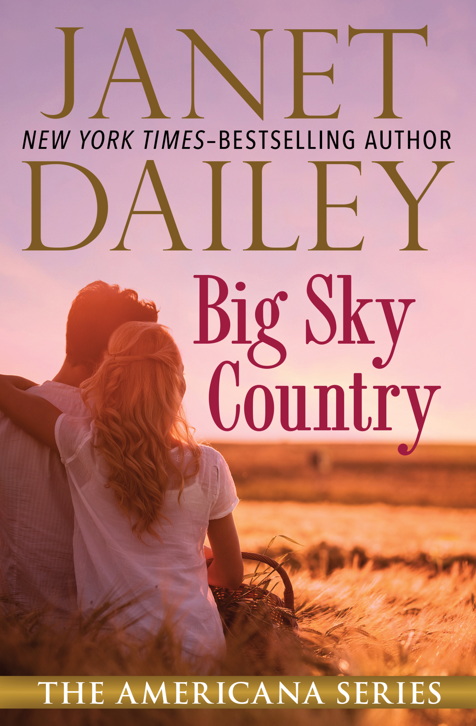 This image is the cover for the book Big Sky Country, The Americana Series