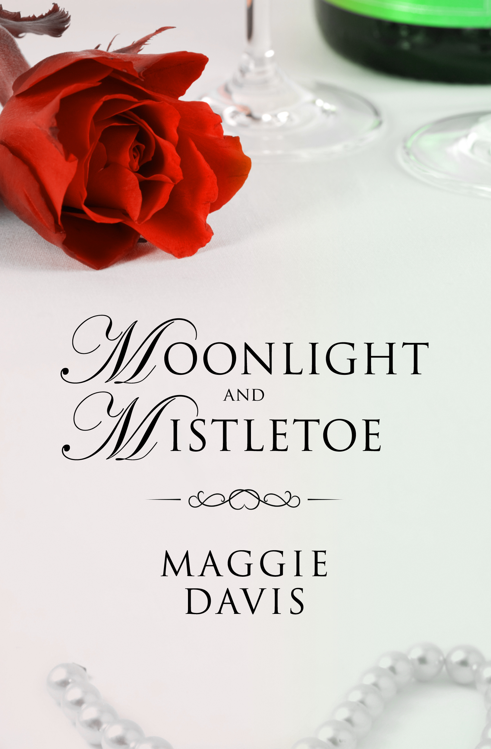 This image is the cover for the book Moonlight and Mistletoe