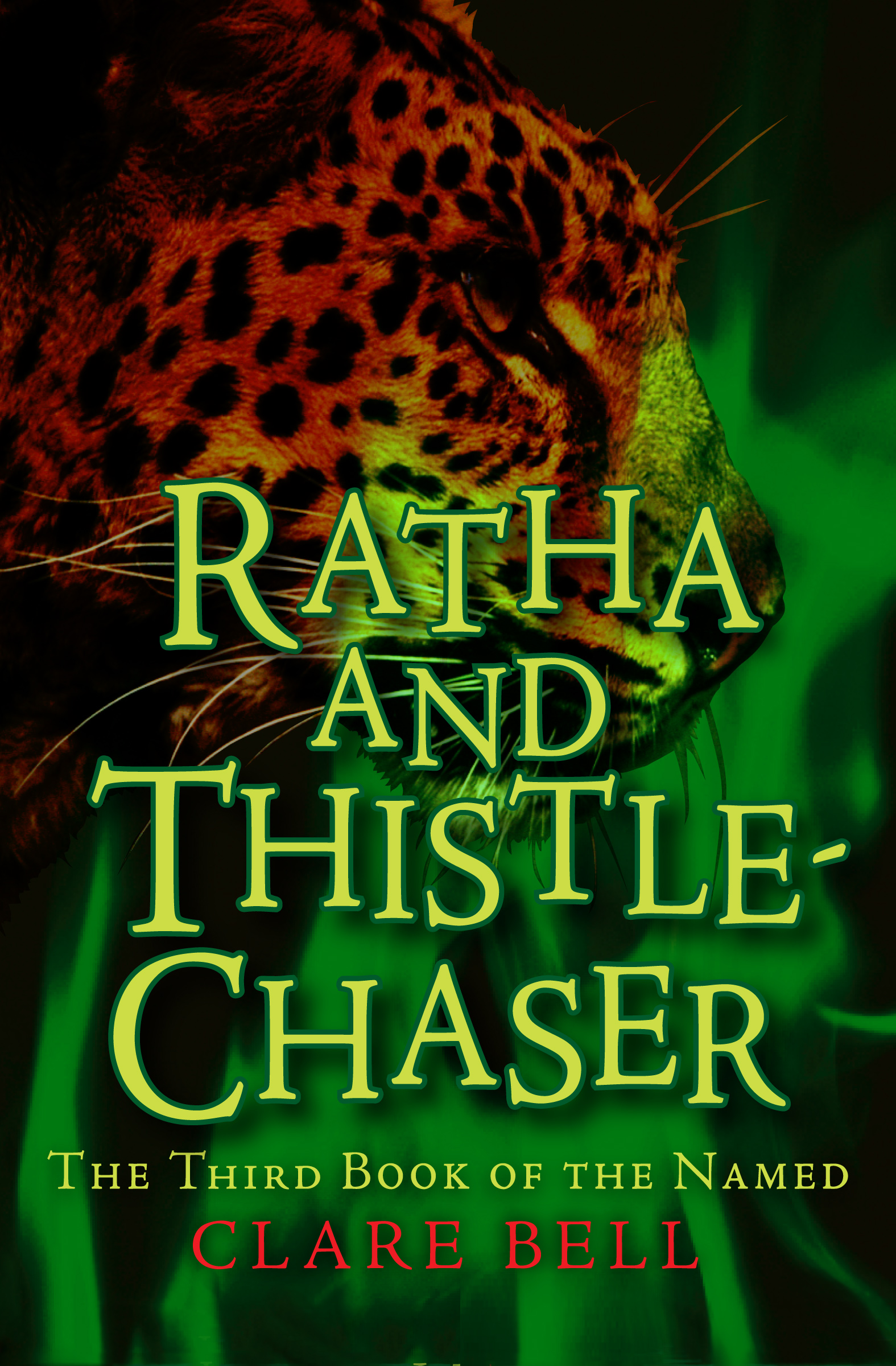 This image is the cover for the book Ratha and Thistle-Chaser, The Named