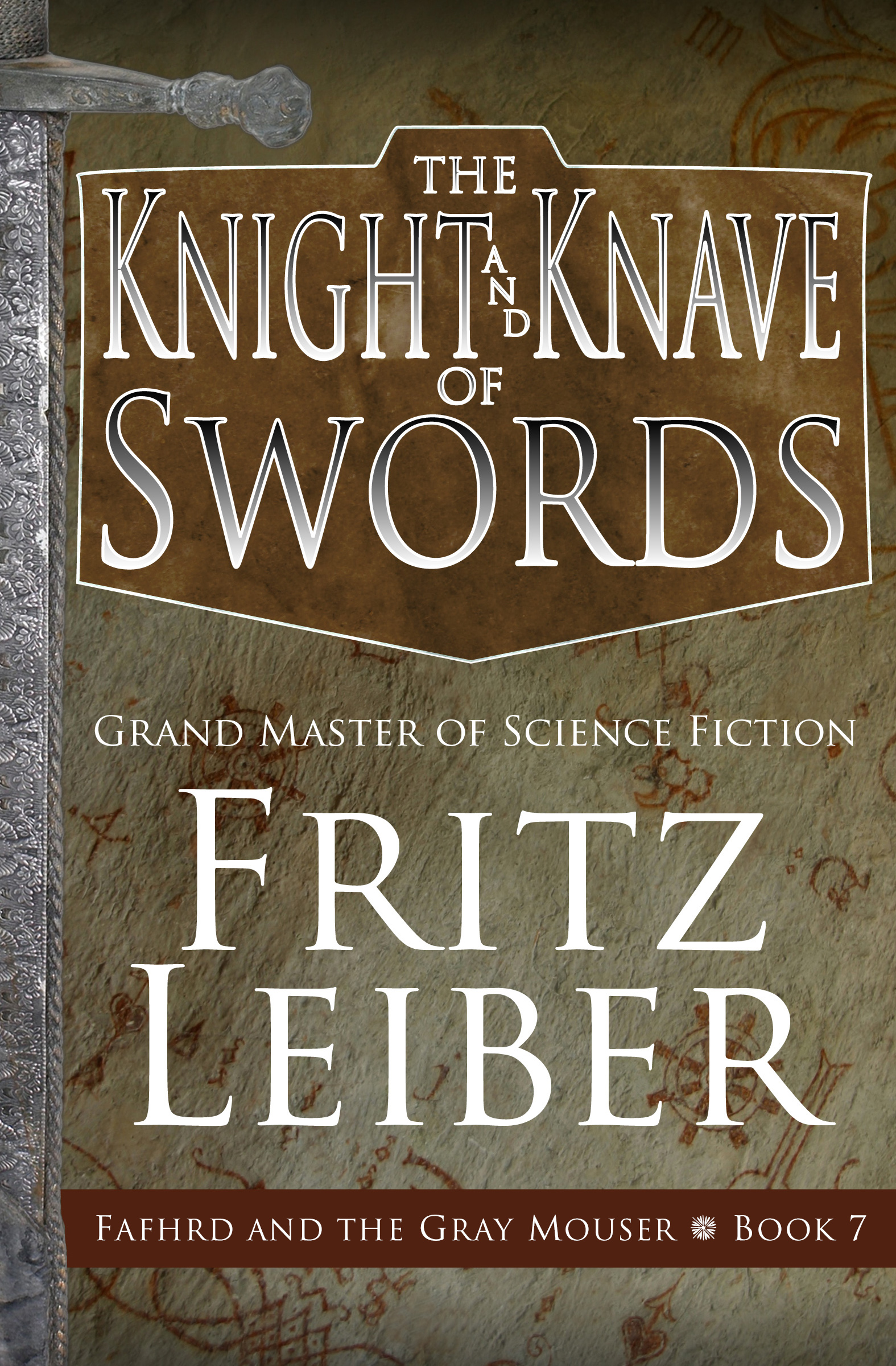 This image is the cover for the book Knight and Knave of Swords, The Adventures of Fafhrd and the Gray Mouser