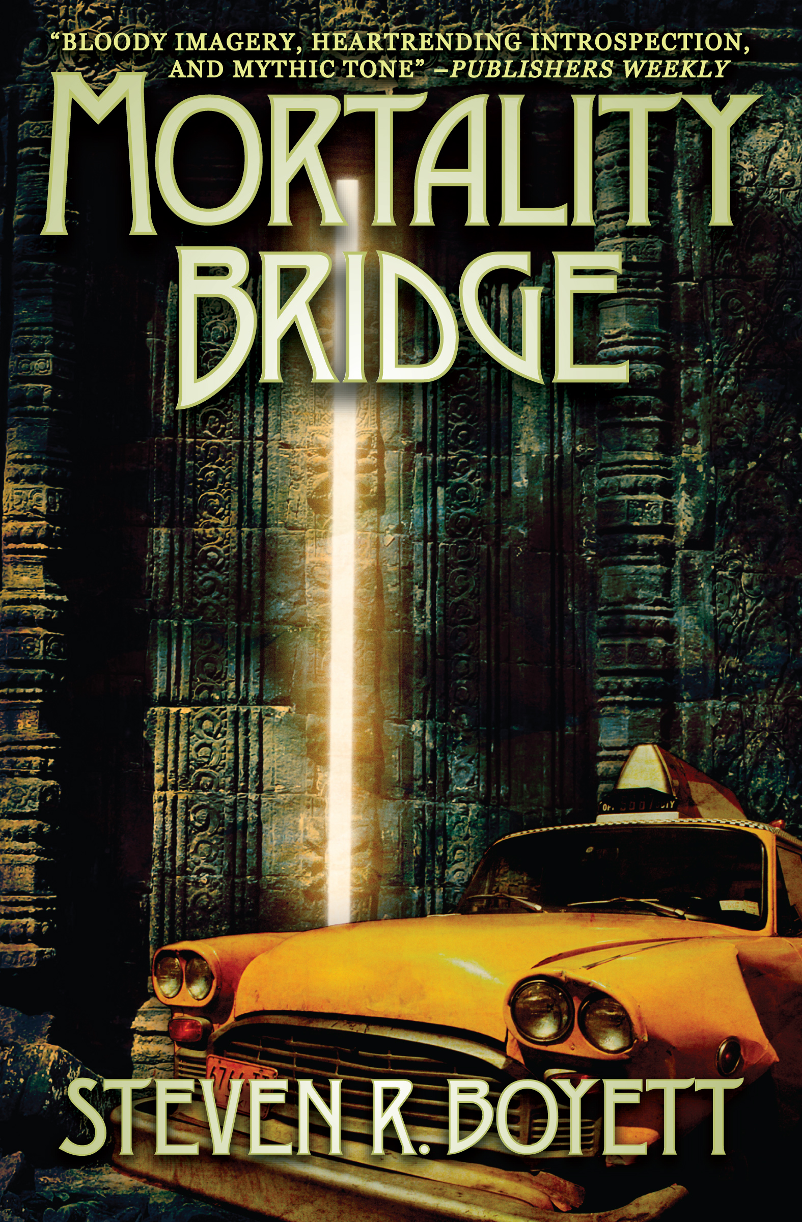 This image is the cover for the book Mortality Bridge