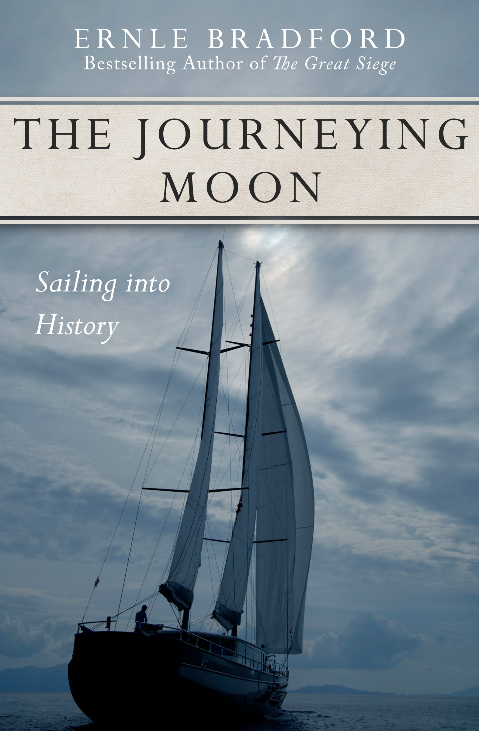 This image is the cover for the book Journeying Moon
