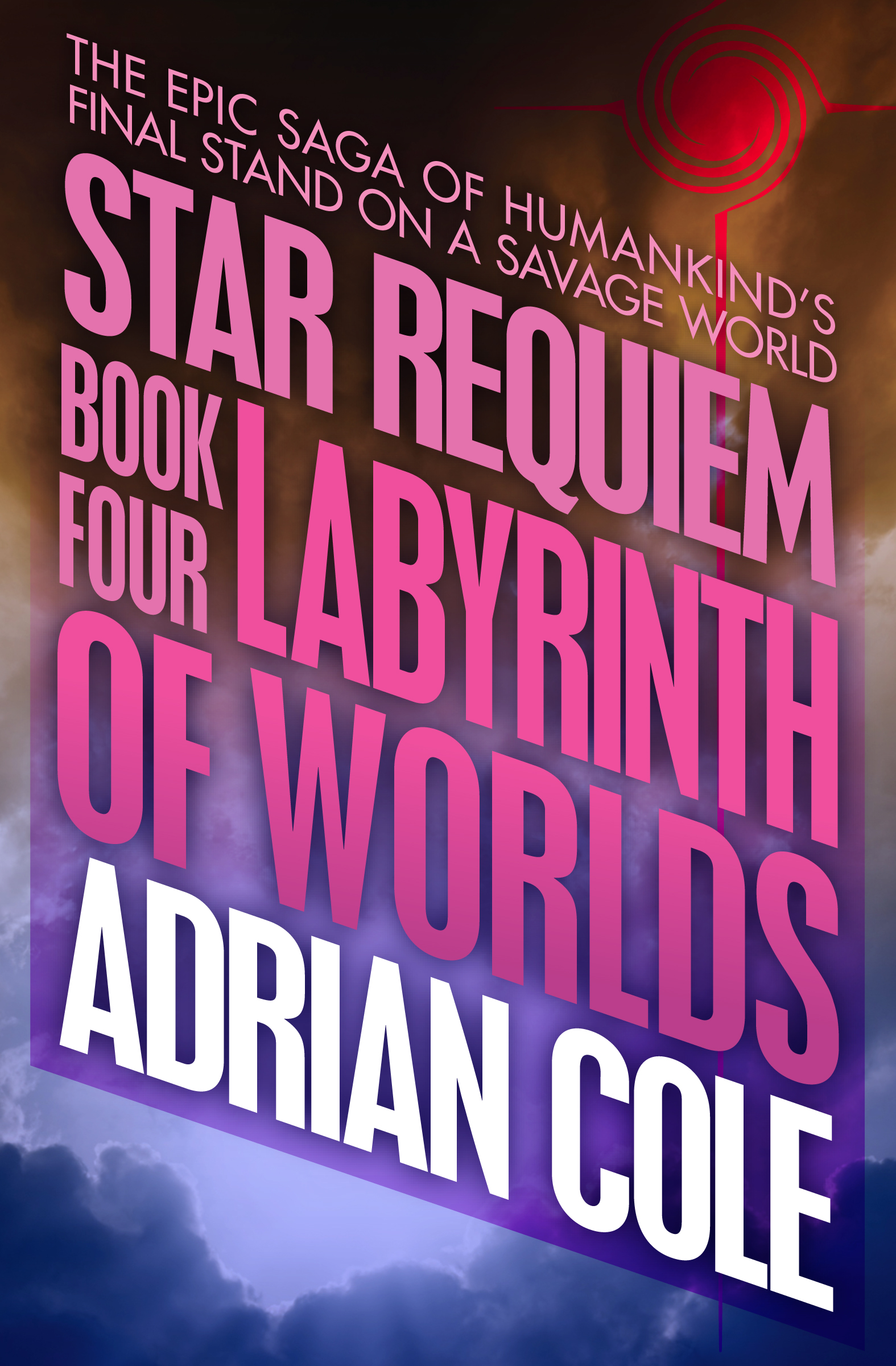 This image is the cover for the book Labyrinth of Worlds, Star Requiem