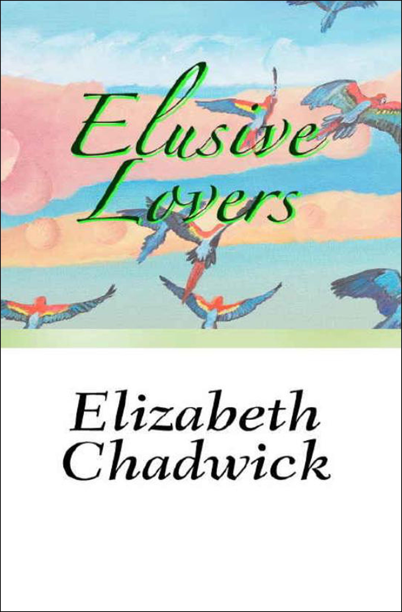 This image is the cover for the book Elusive Lovers