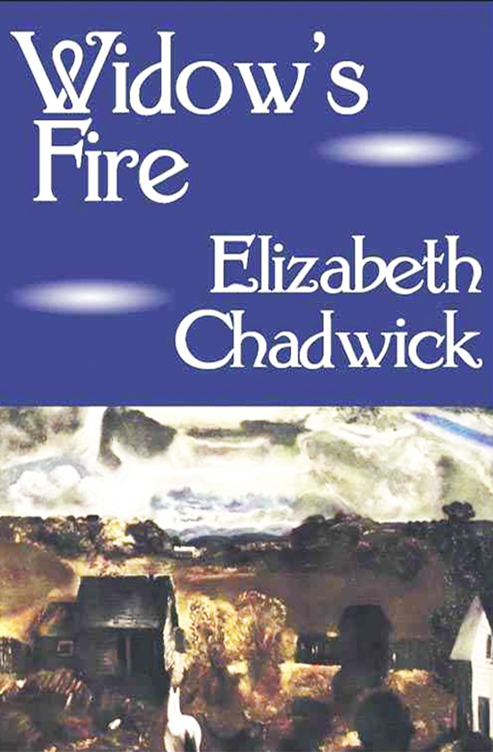 This image is the cover for the book Widow's Fire