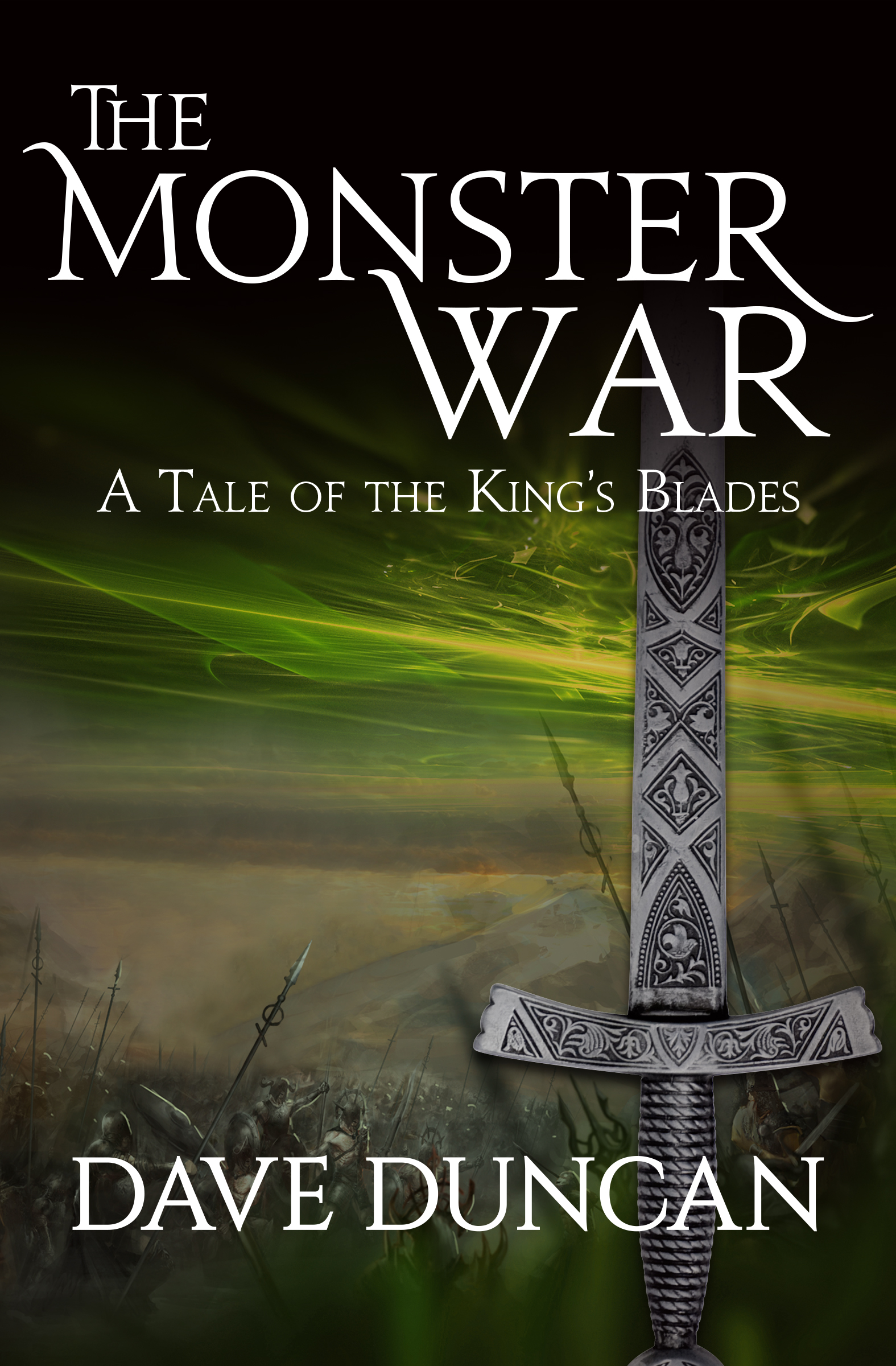 This image is the cover for the book Monster War, King's Blades