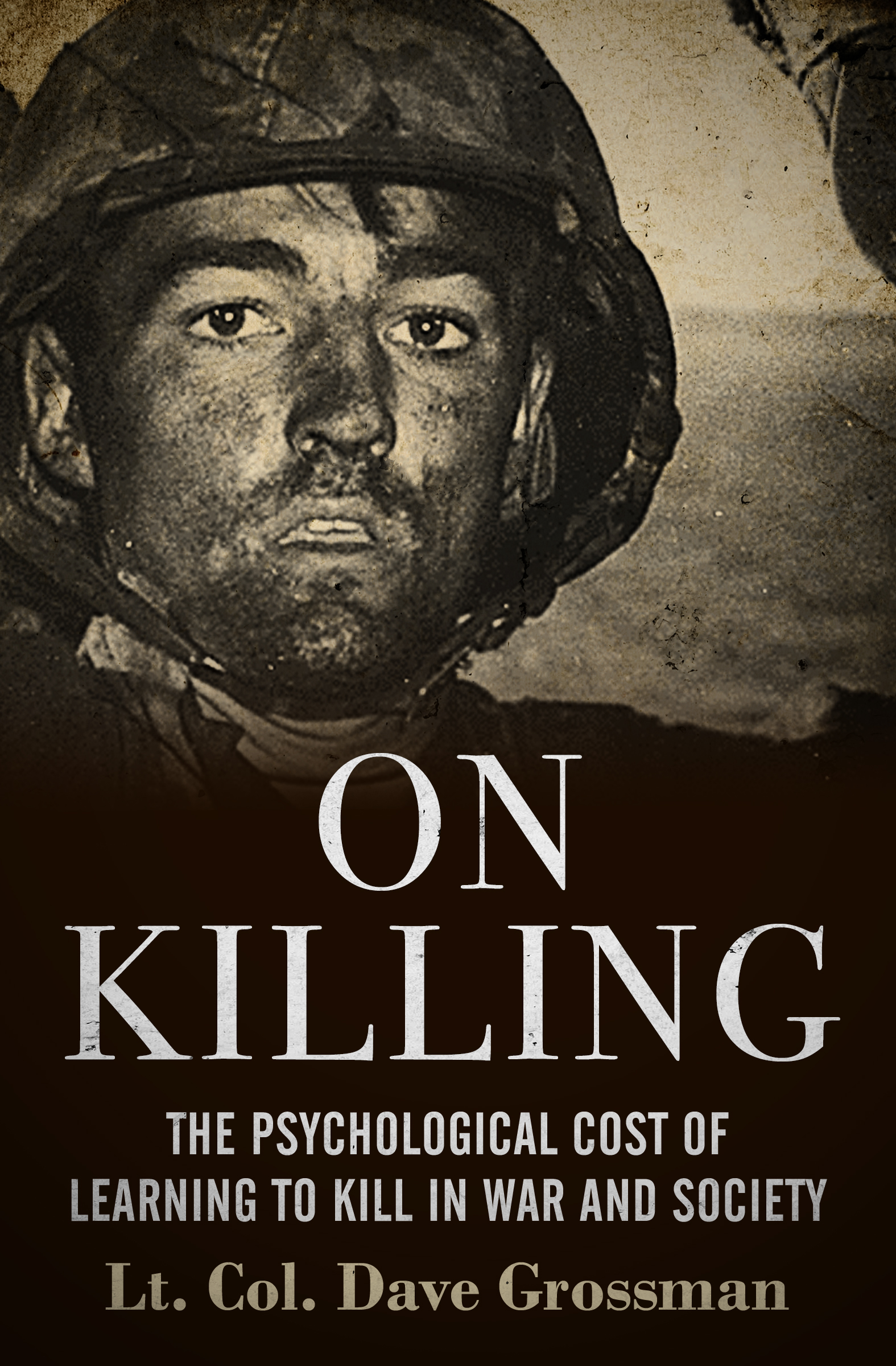 This image is the cover for the book On Killing