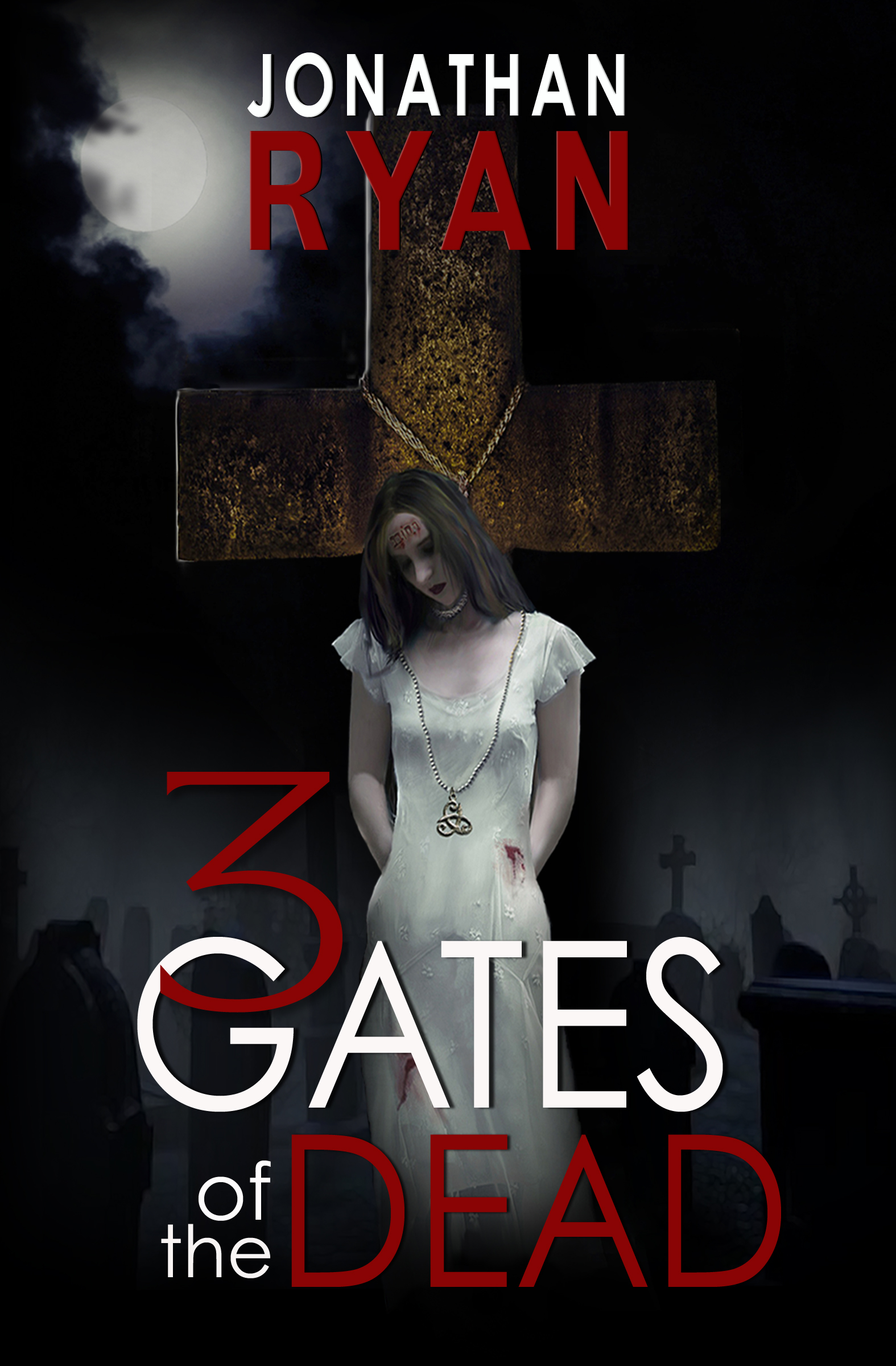 This image is the cover for the book 3 Gates of the Dead, 3 Gates of the Dead