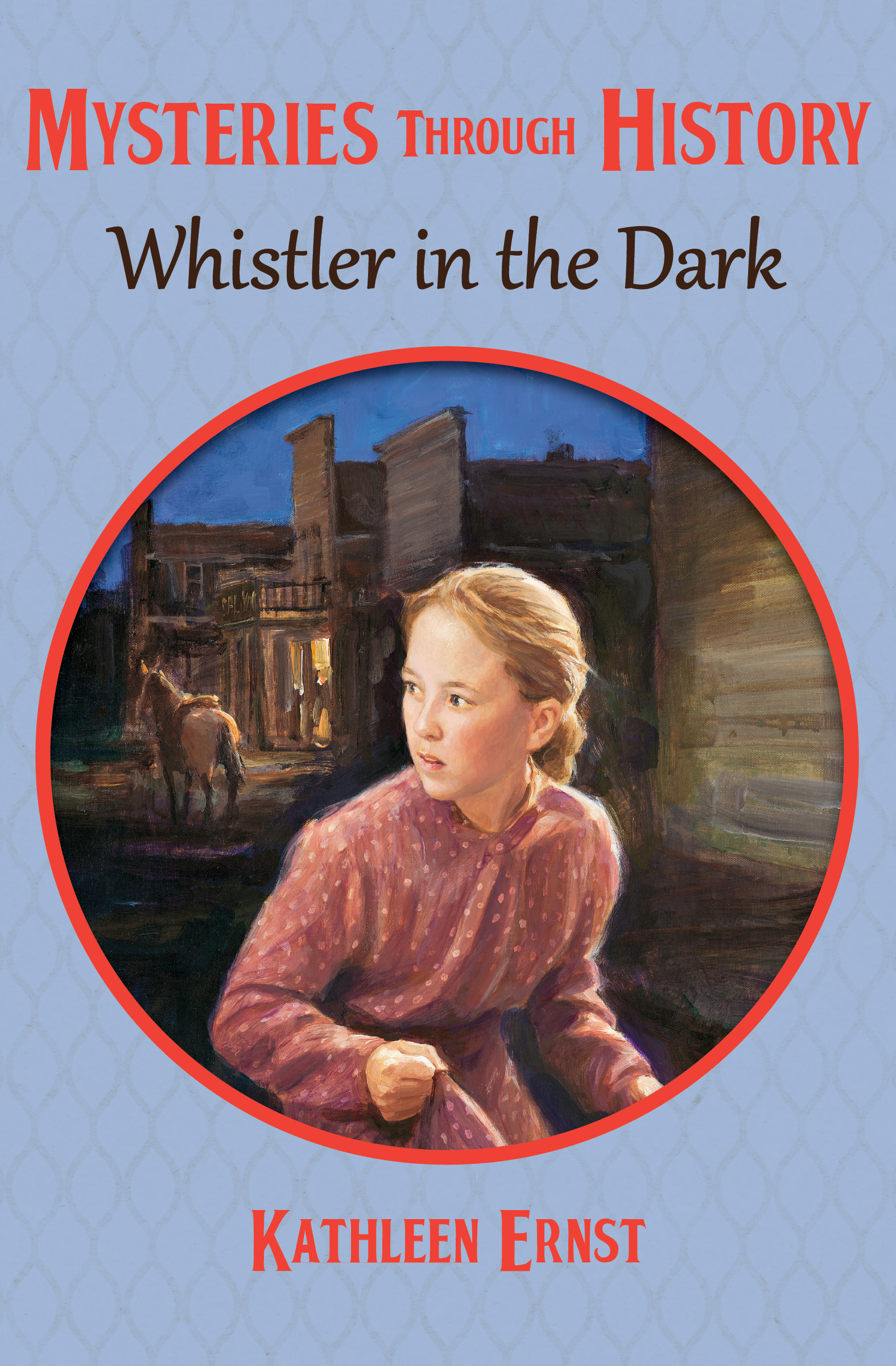 This image is the cover for the book Whistler in the Dark, Mysteries through History