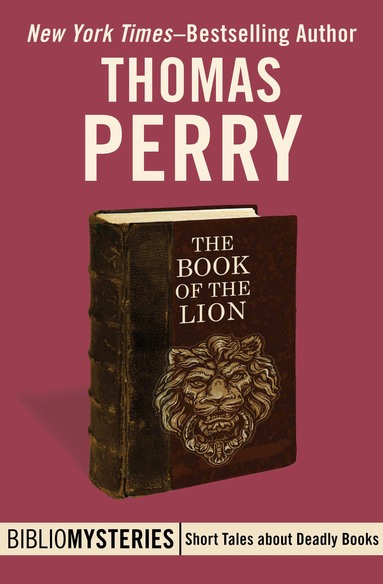 This image is the cover for the book Book of the Lion, Bibliomysteries