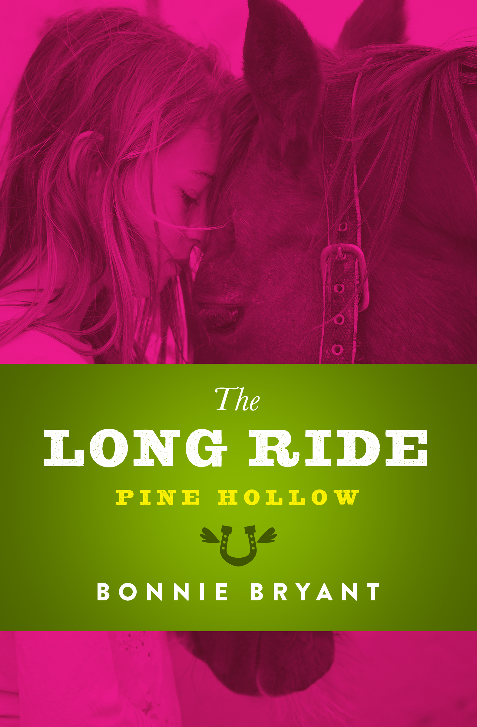 This image is the cover for the book Long Ride, Pine Hollow