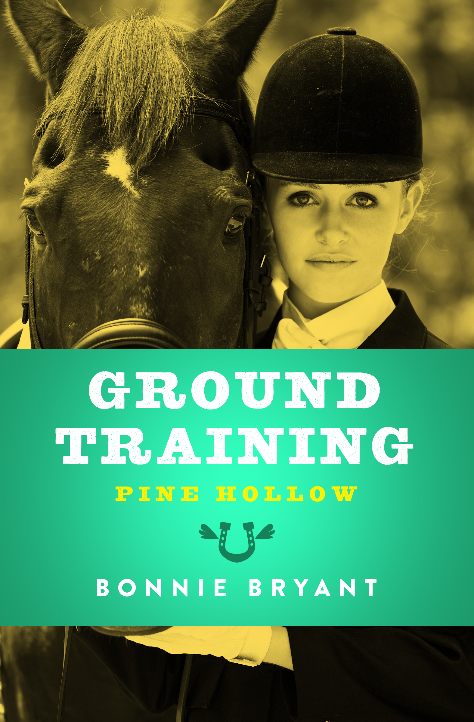 This image is the cover for the book Ground Training, Pine Hollow