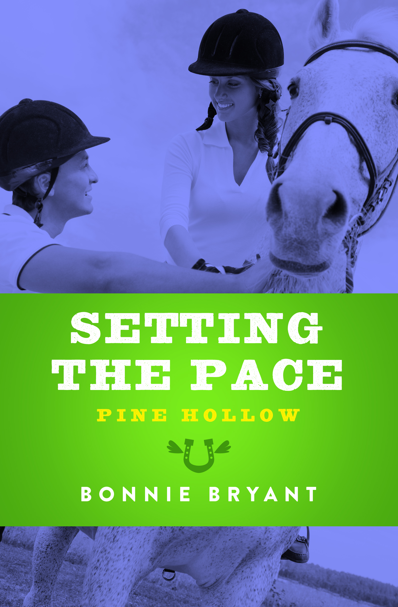 This image is the cover for the book Setting the Pace, Pine Hollow