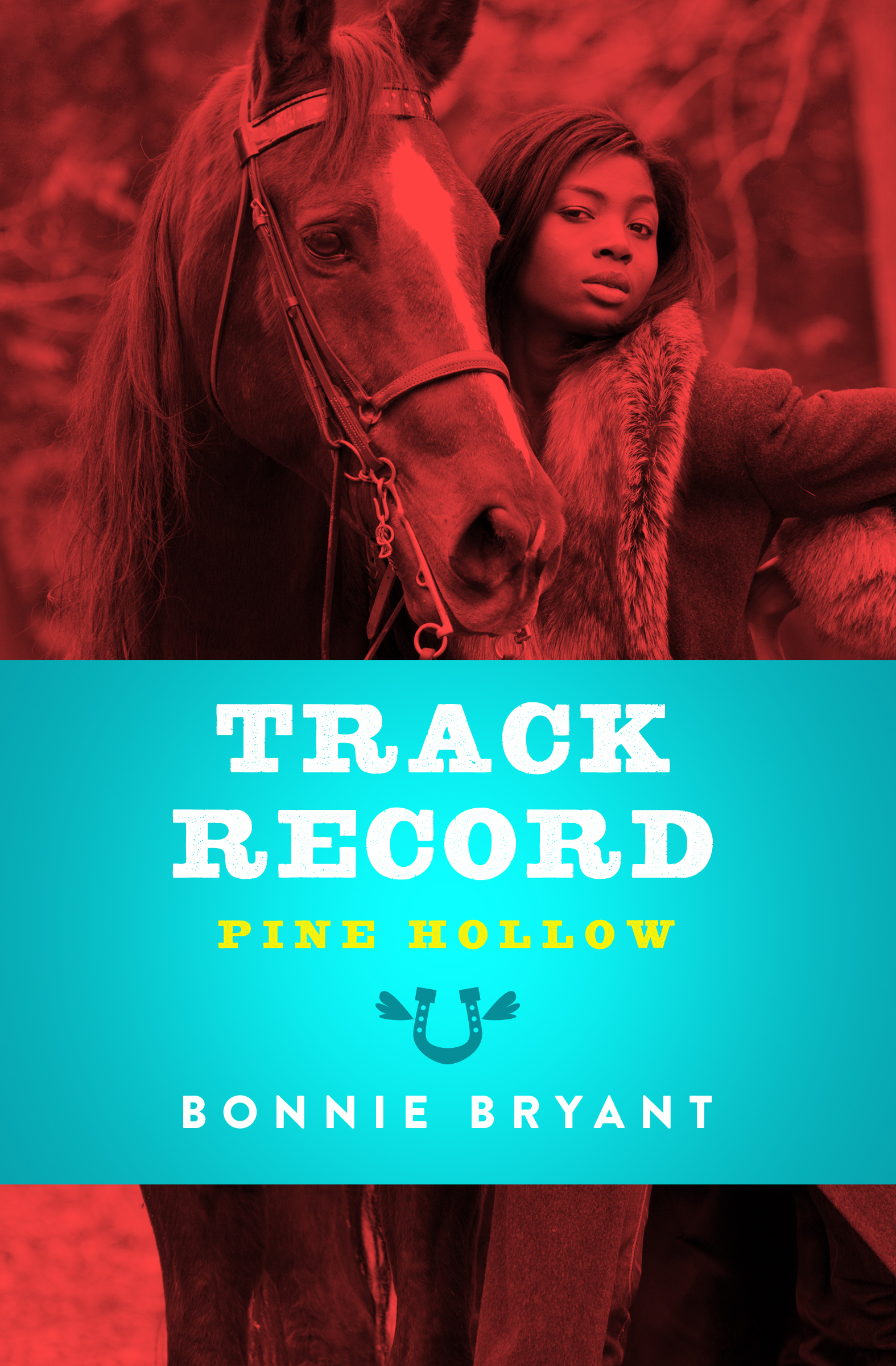 This image is the cover for the book Track Record, Pine Hollow