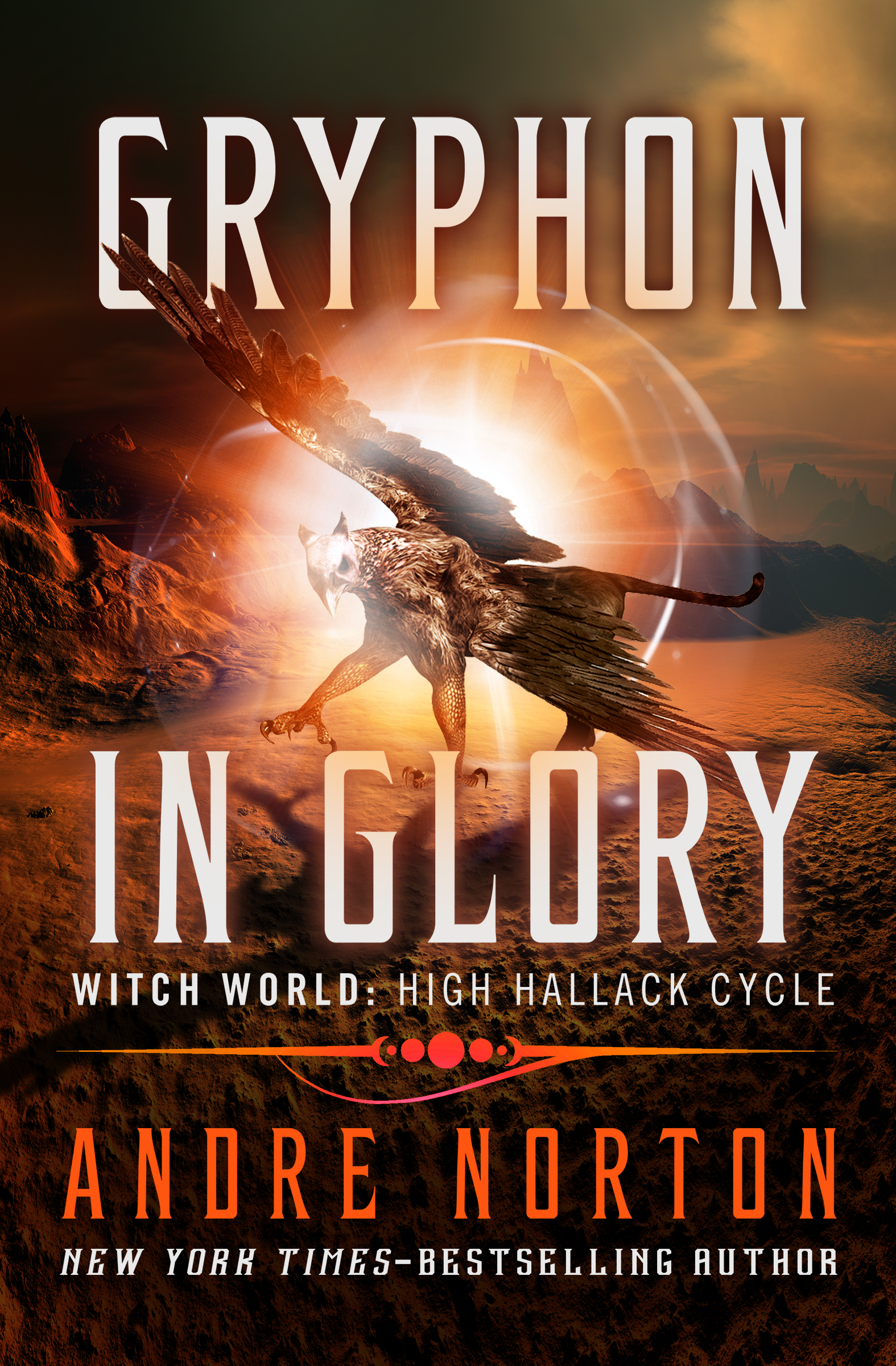 This image is the cover for the book Gryphon in Glory, Witch World: High Hallack Cycle