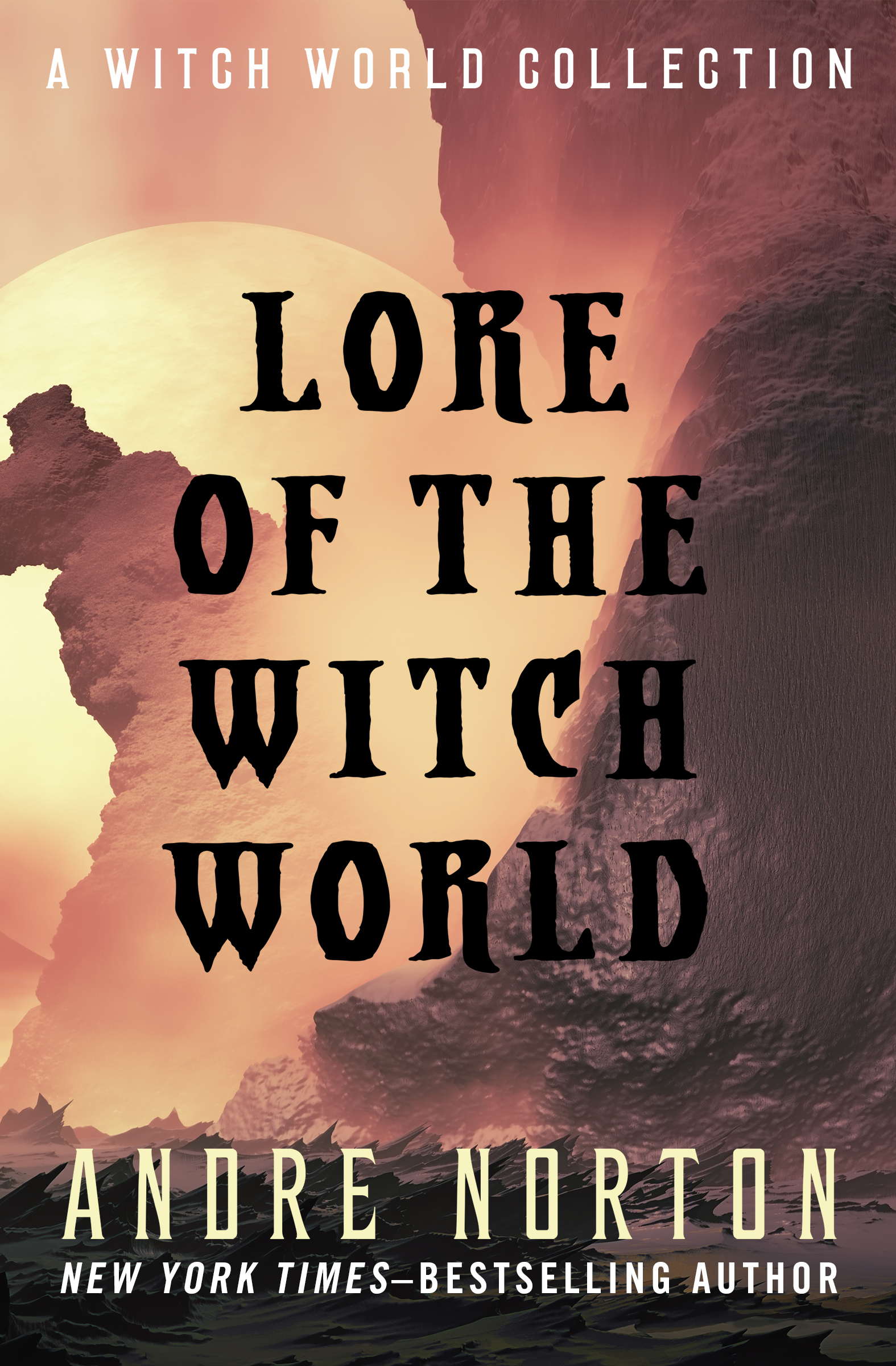 This image is the cover for the book Lore of the Witch World, Witch World