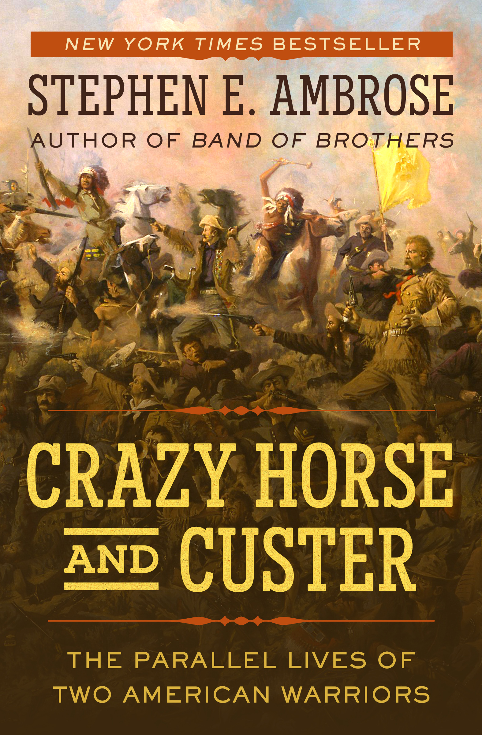 This image is the cover for the book Crazy Horse and Custer