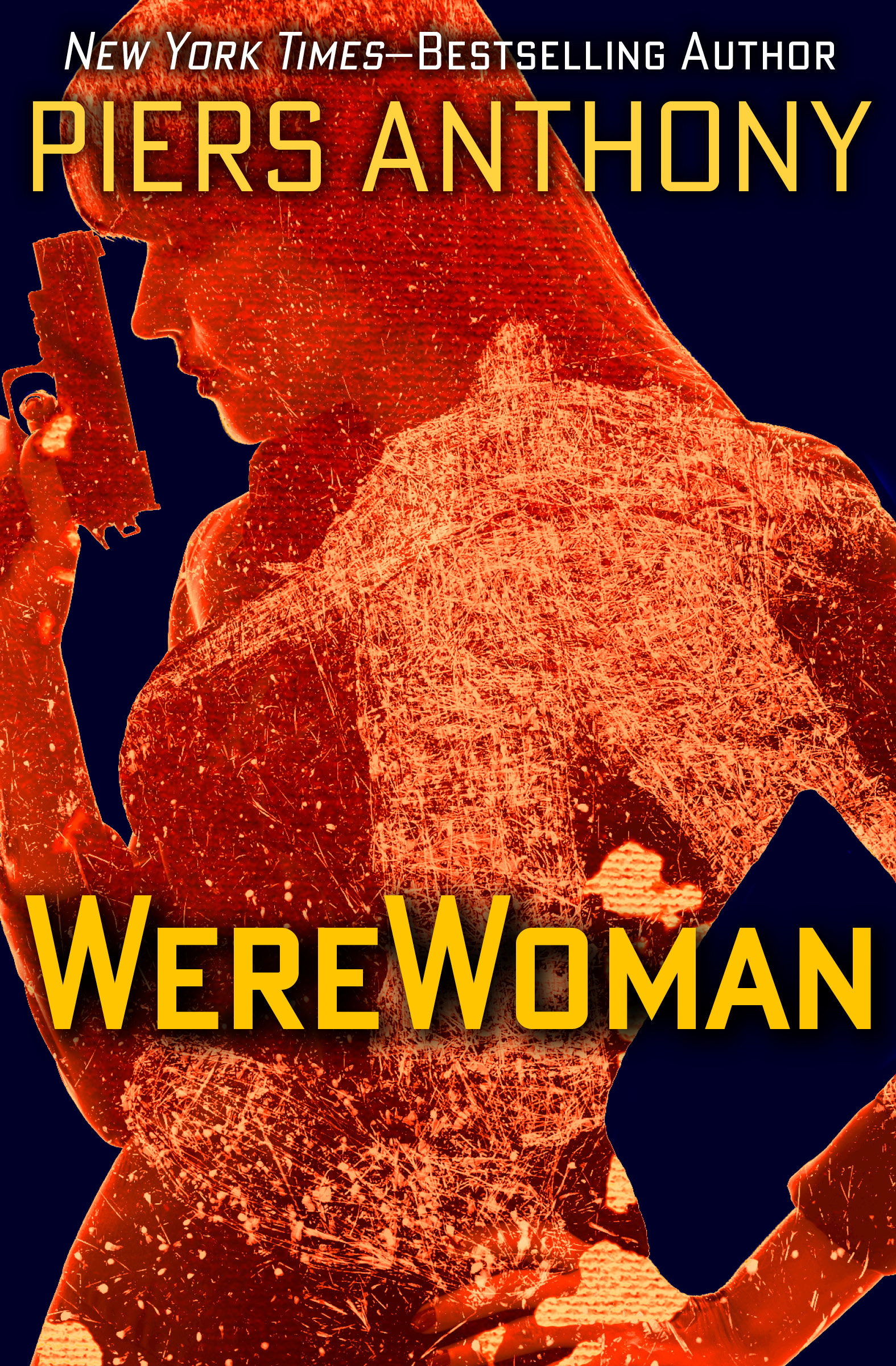 This image is the cover for the book WereWoman