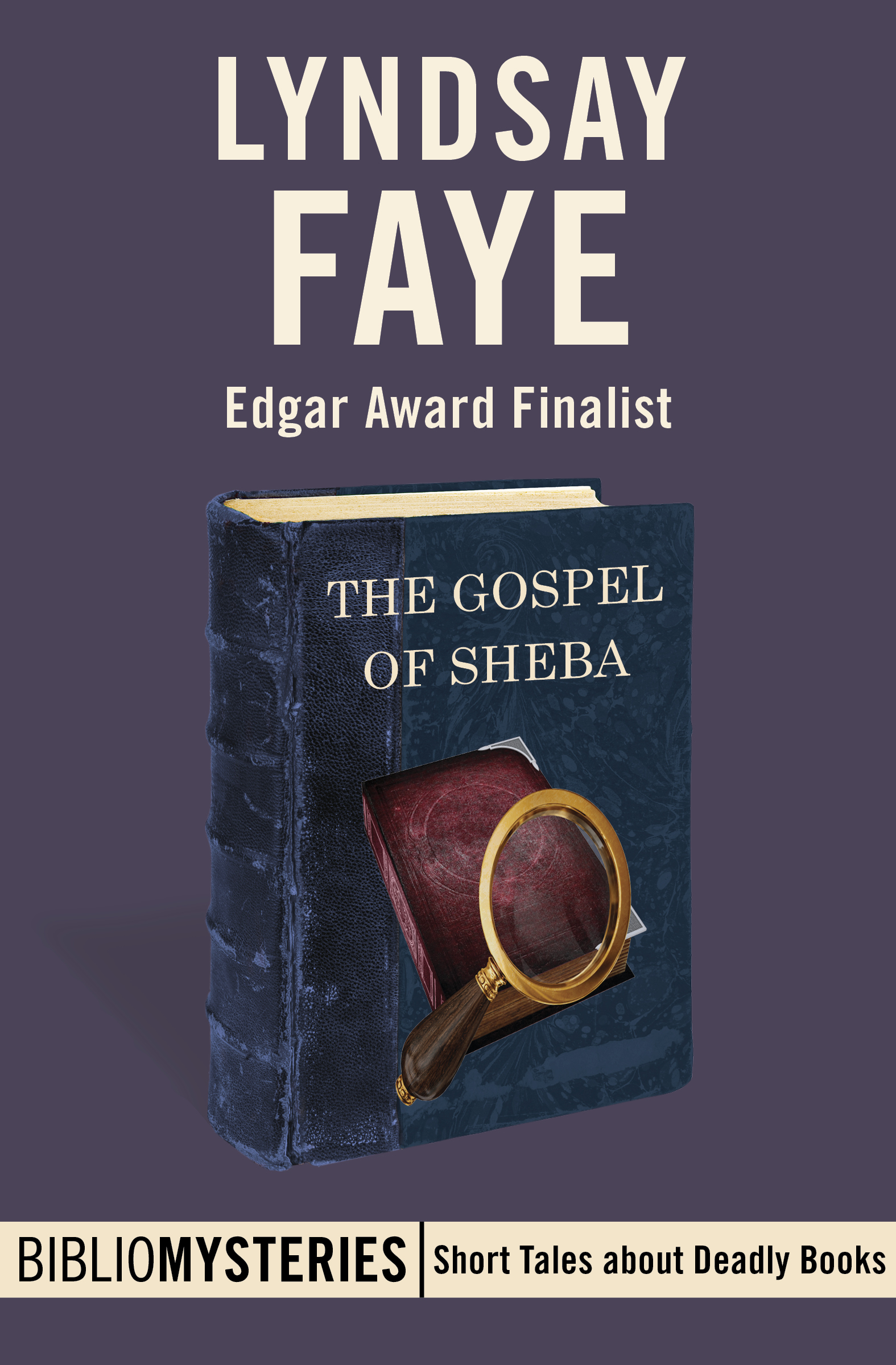 This image is the cover for the book Gospel of Sheba, Bibliomysteries