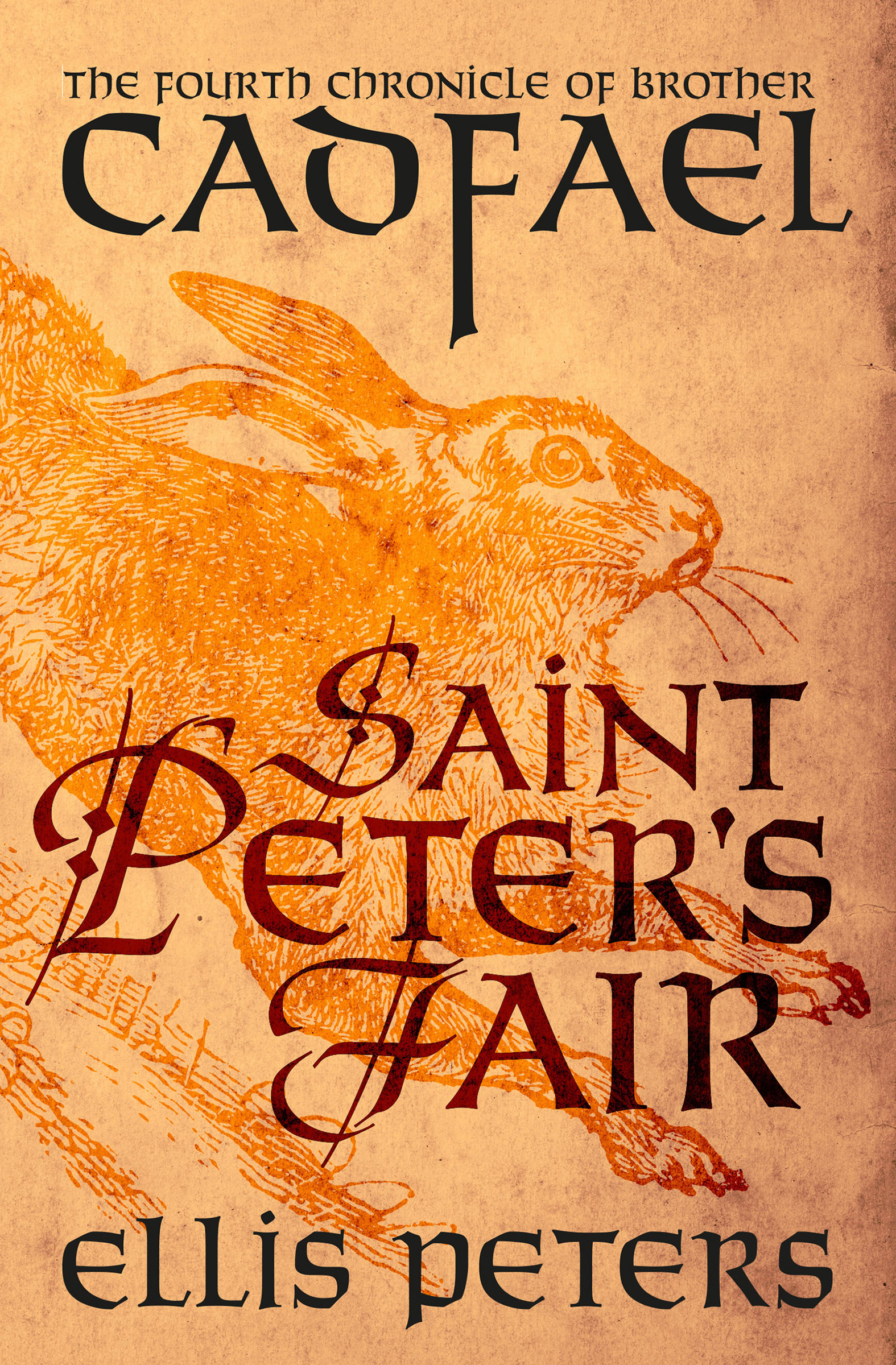 This image is the cover for the book Saint Peter's Fair, The Chronicles of Brother Cadfael