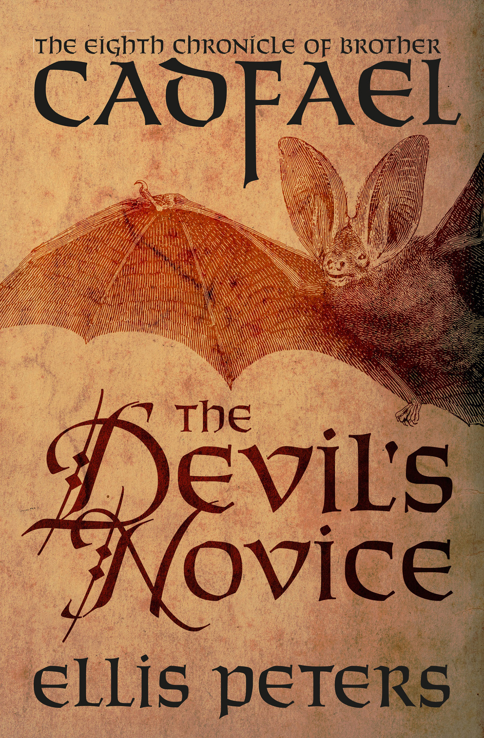 This image is the cover for the book Devil's Novice, The Chronicles of Brother Cadfael