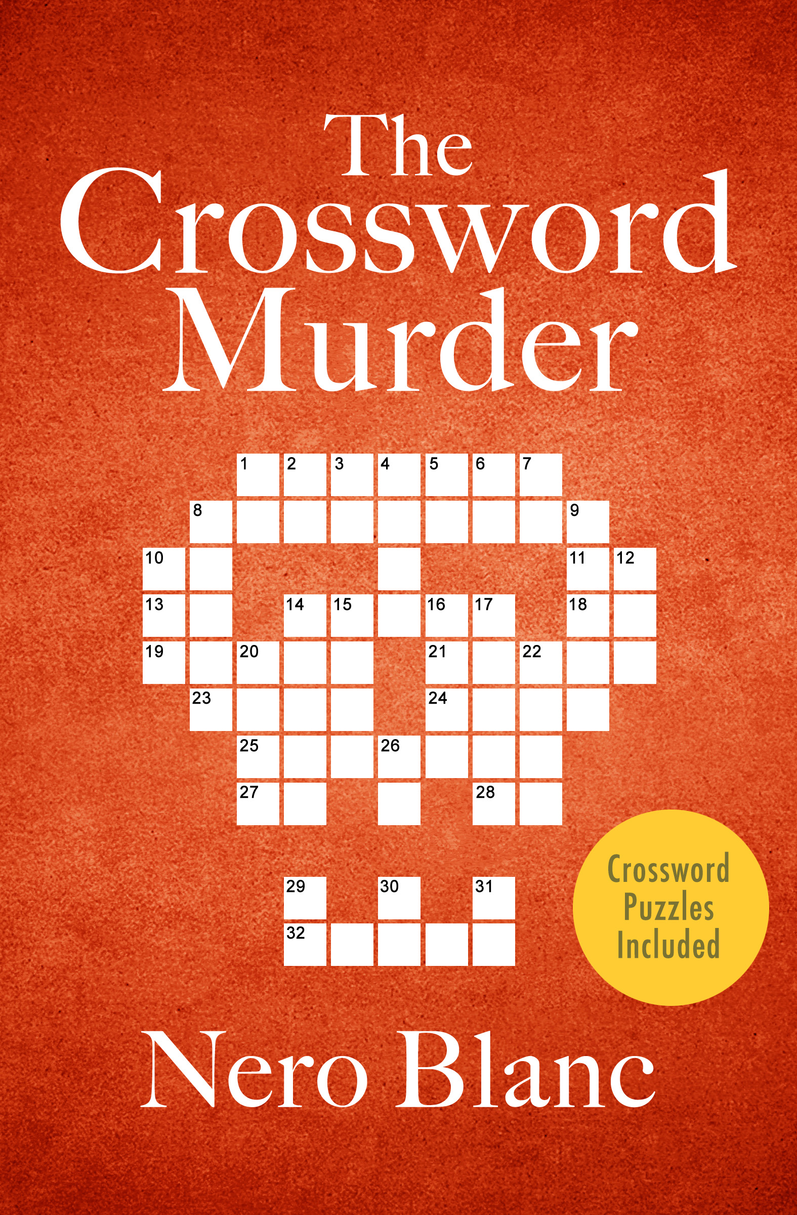 This image is the cover for the book Crossword Murder, Crossword Mysteries