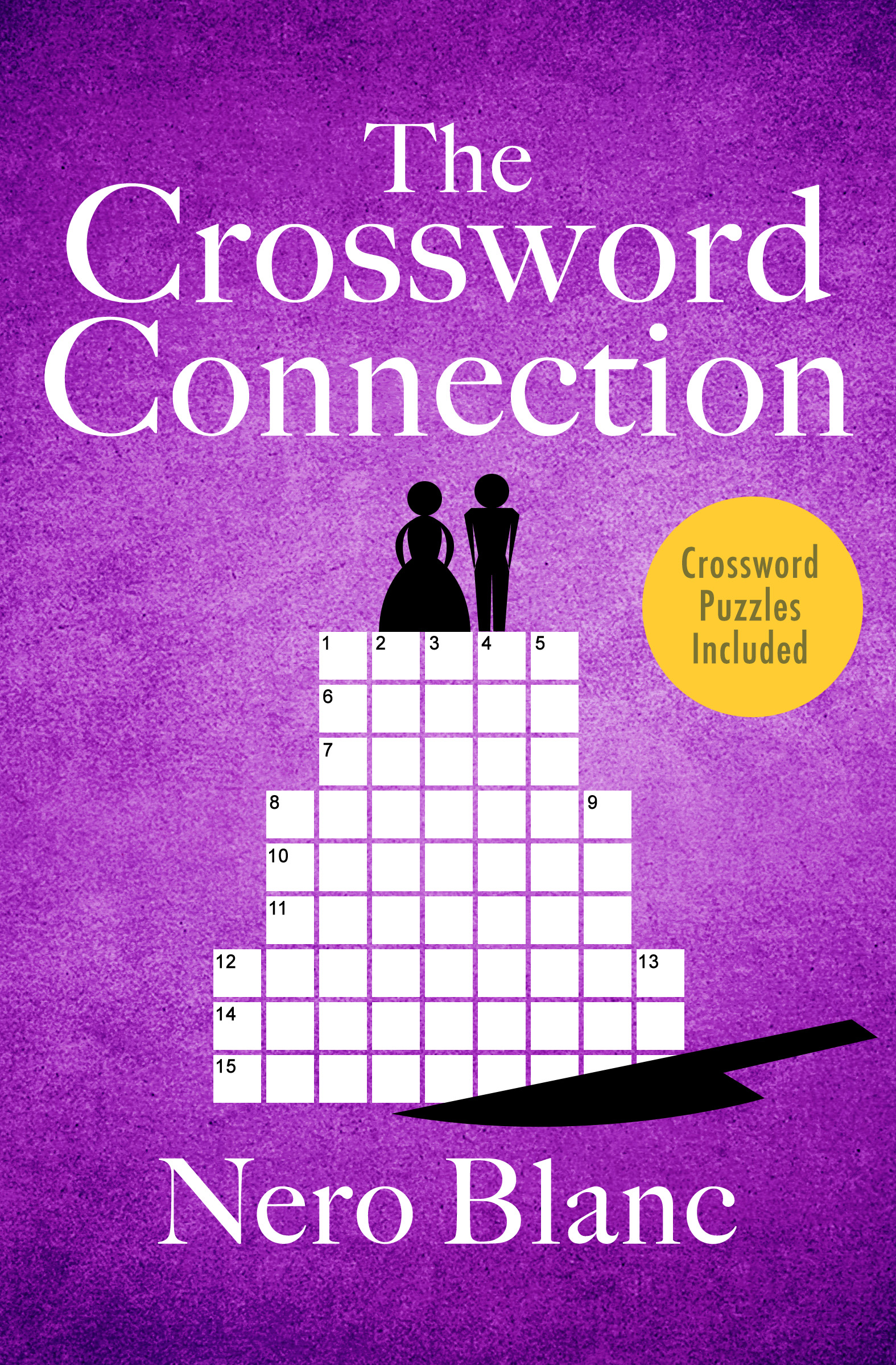 This image is the cover for the book Crossword Connection, Crossword Mysteries