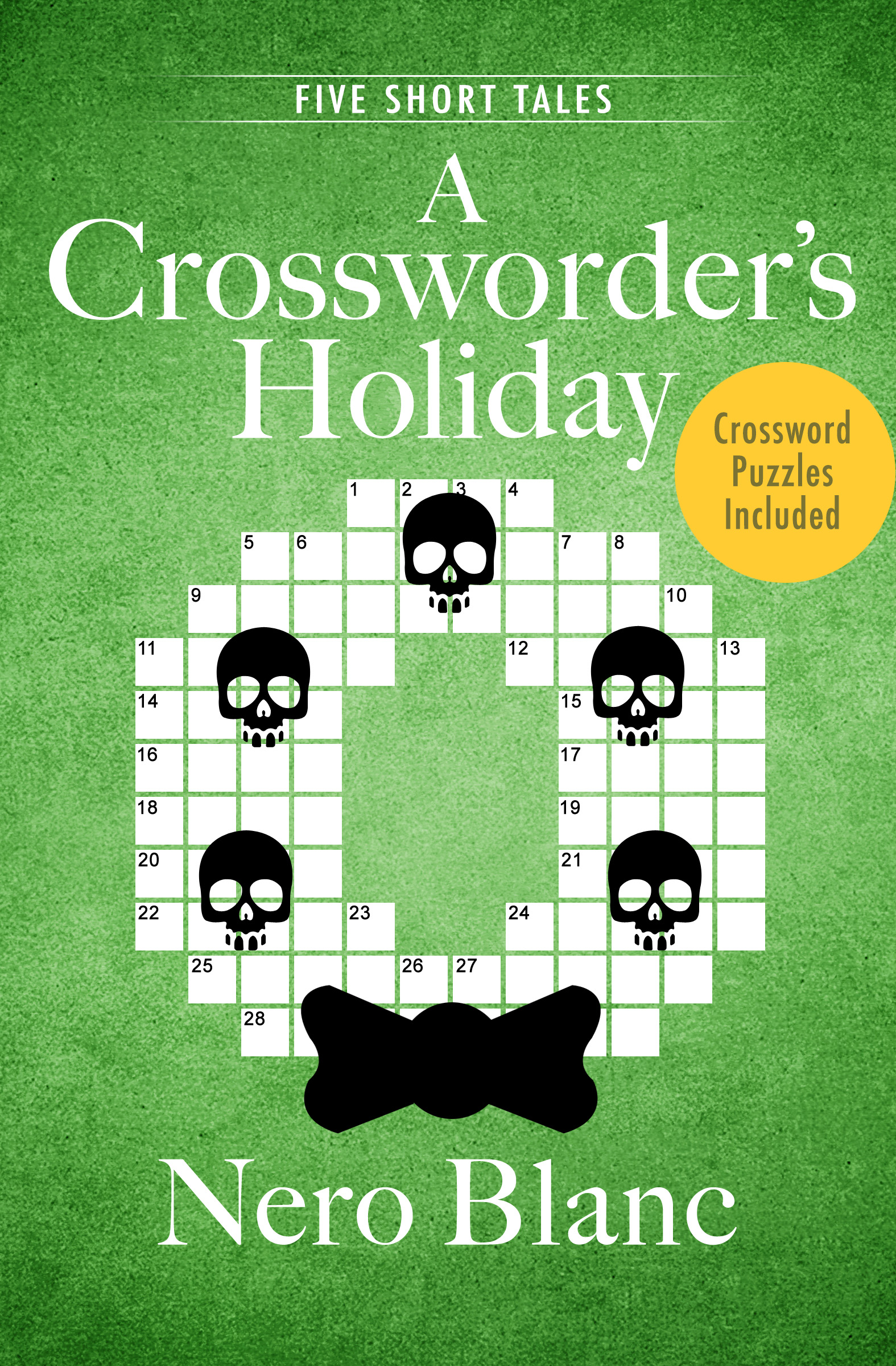 This image is the cover for the book Crossworder's Holiday, Crossword Mysteries