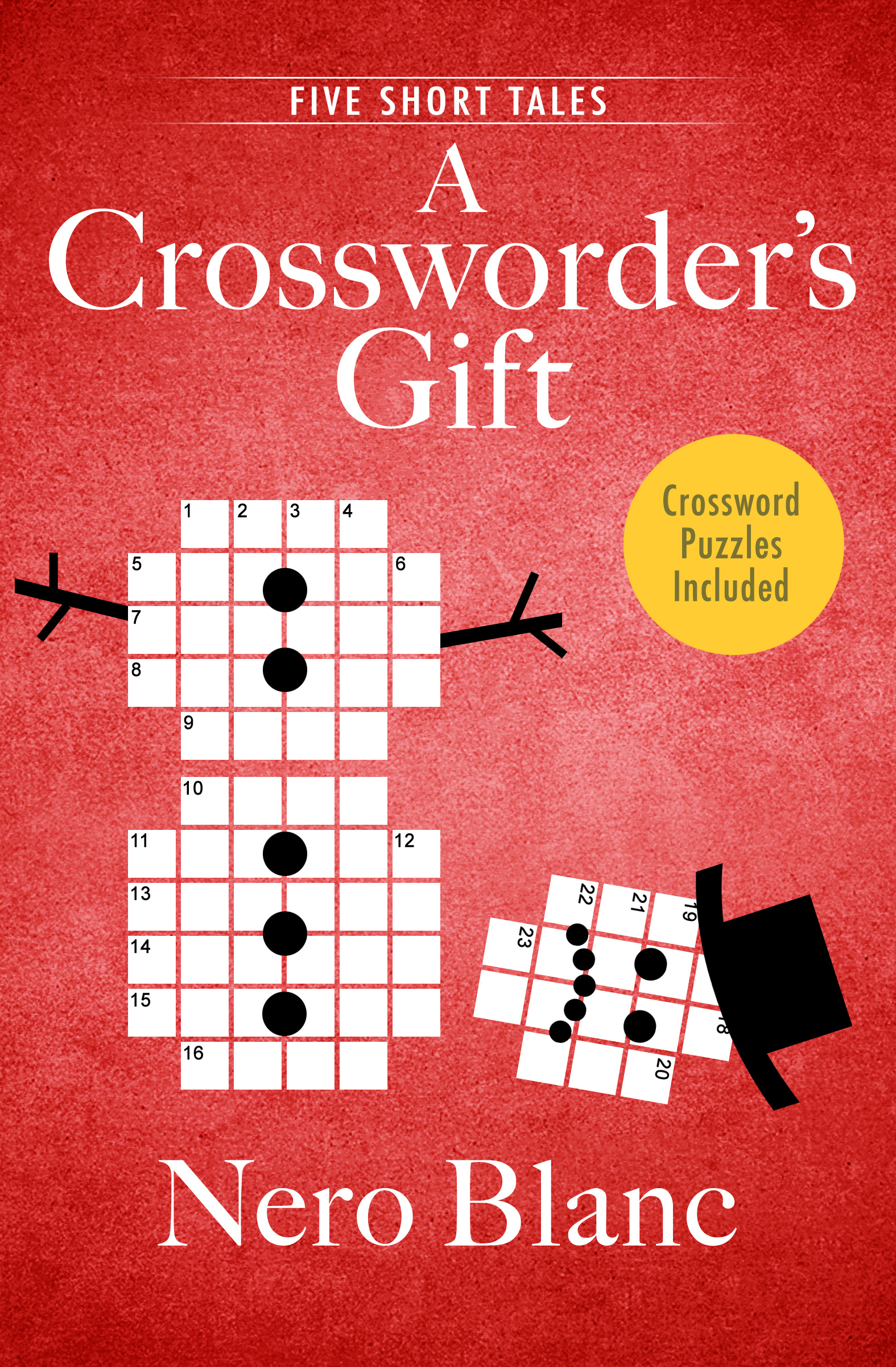 This image is the cover for the book Crossworder's Gift, Crossword Mysteries
