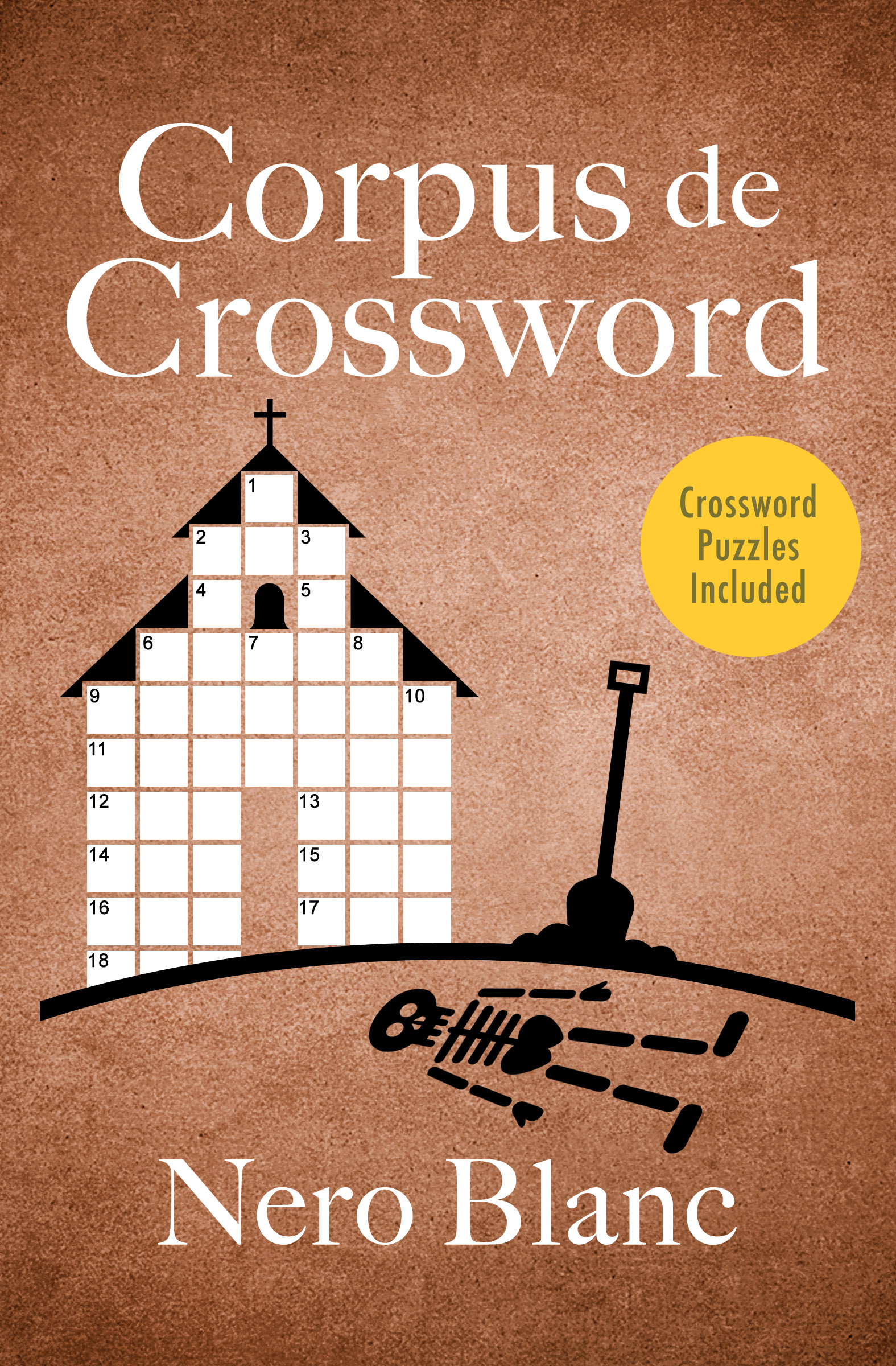 This image is the cover for the book Corpus de Crossword, Crossword Mysteries
