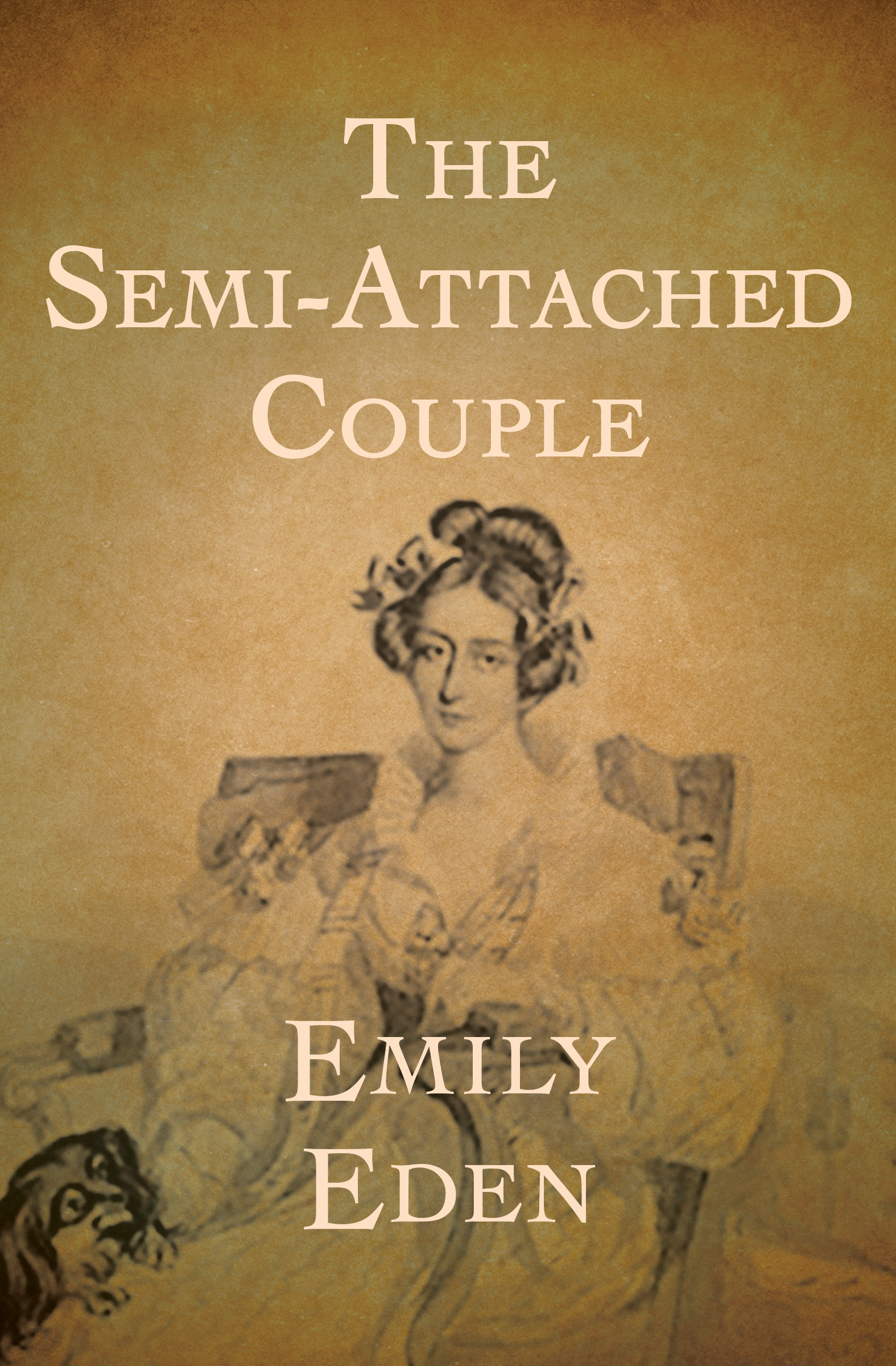 This image is the cover for the book Semi-Attached Couple