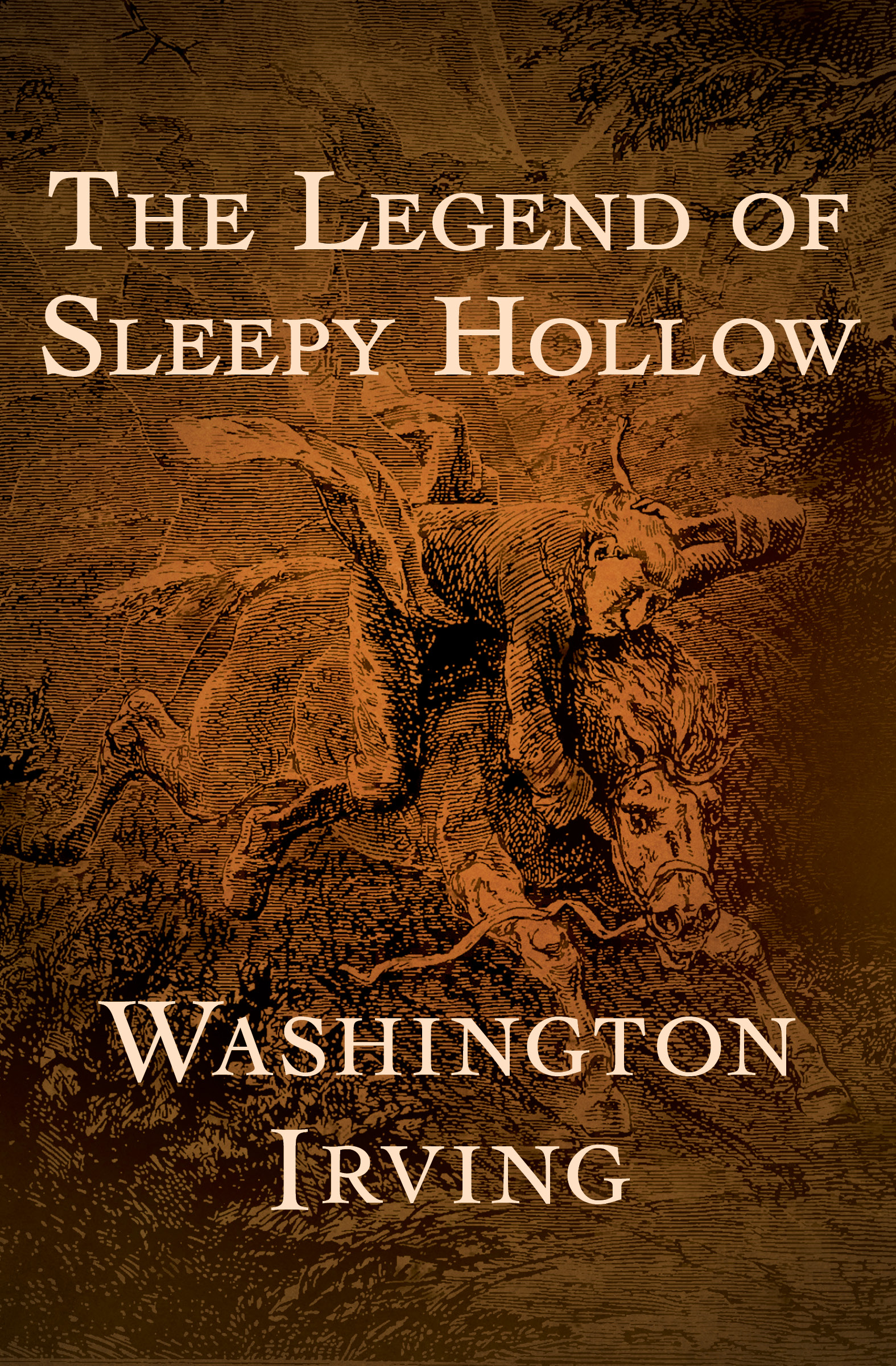 This image is the cover for the book Legend of Sleepy Hollow