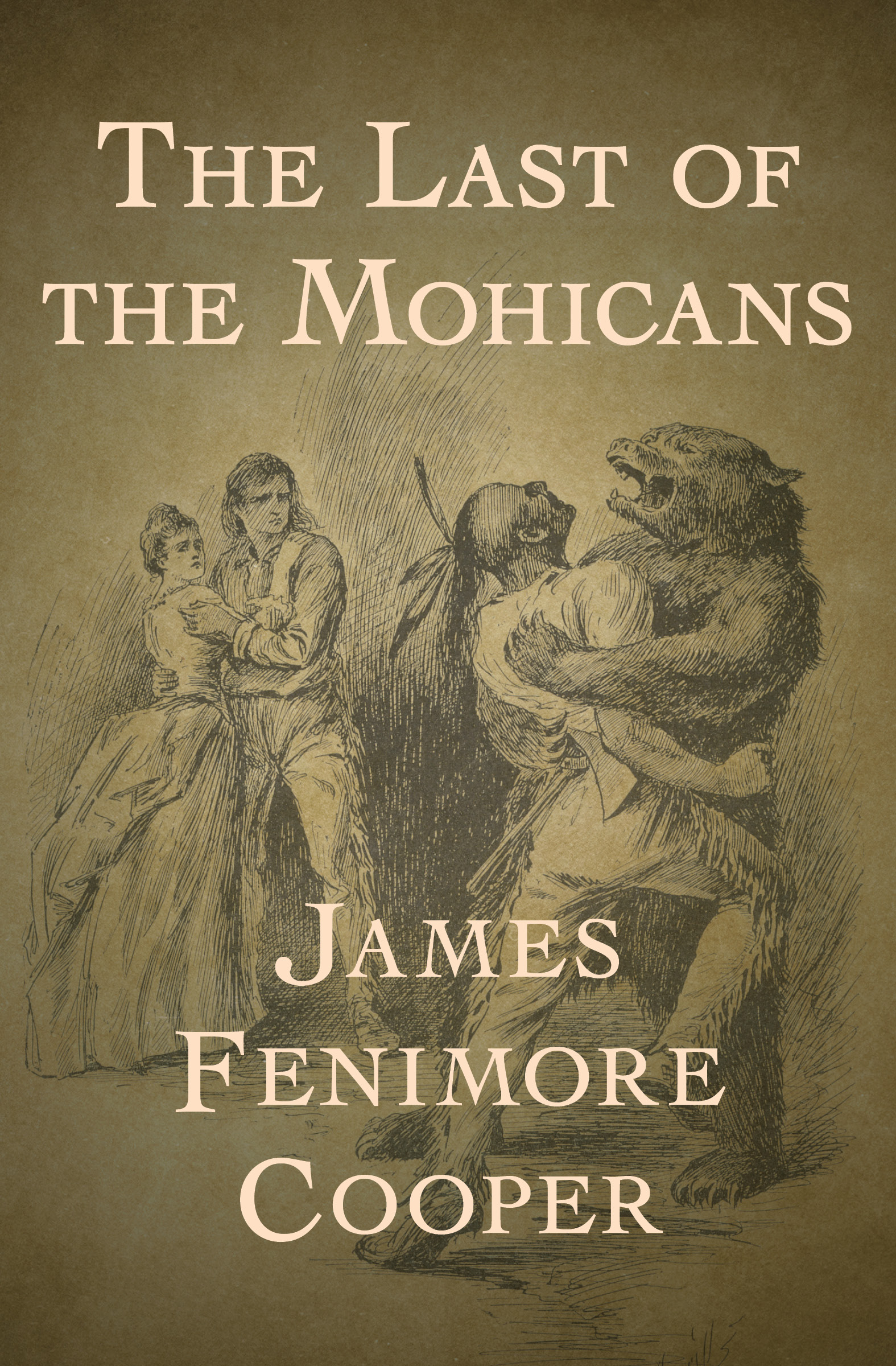 This image is the cover for the book Last of the Mohicans
